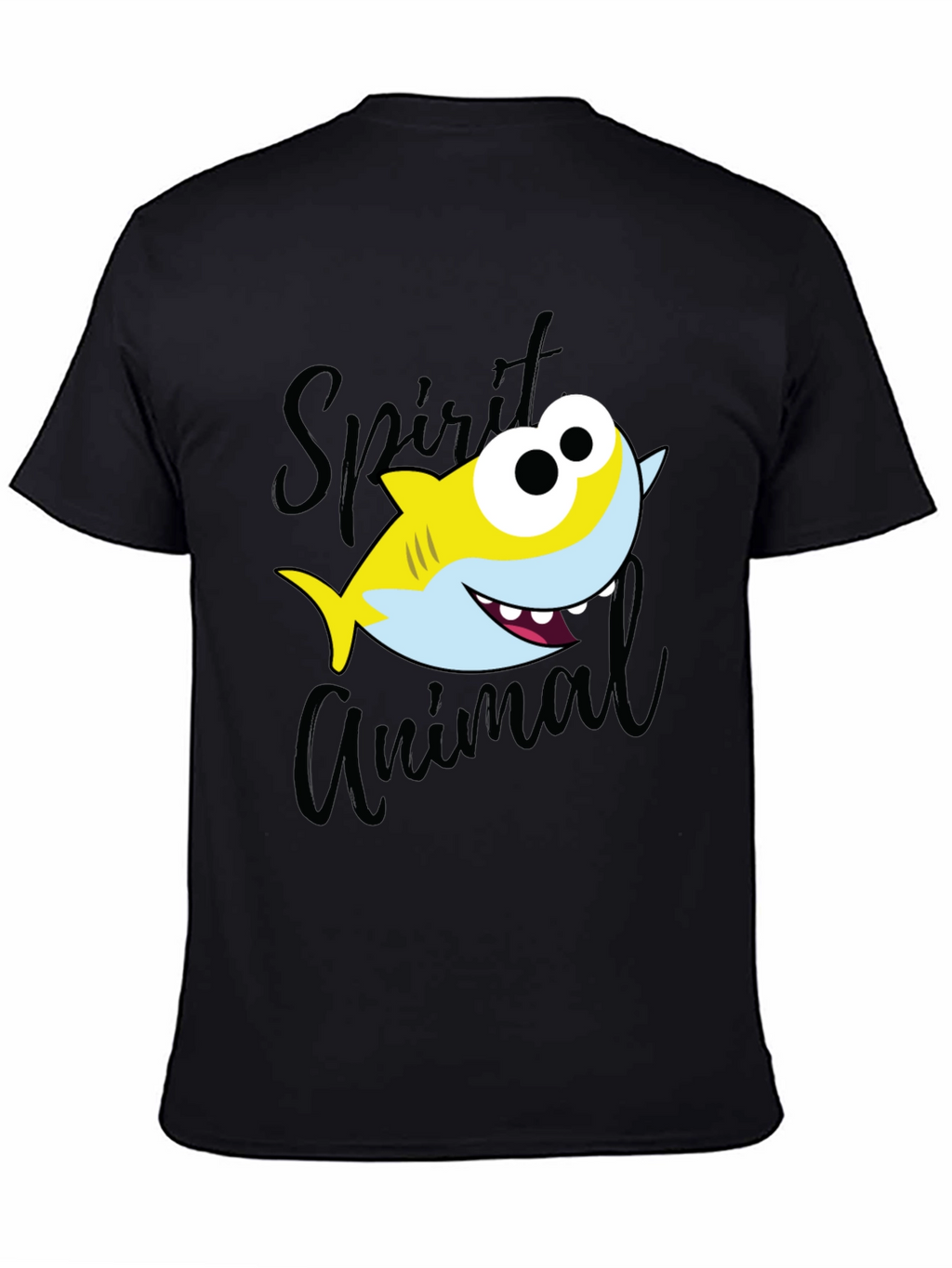 Shark Spirit Animal Graphic T-Shirt