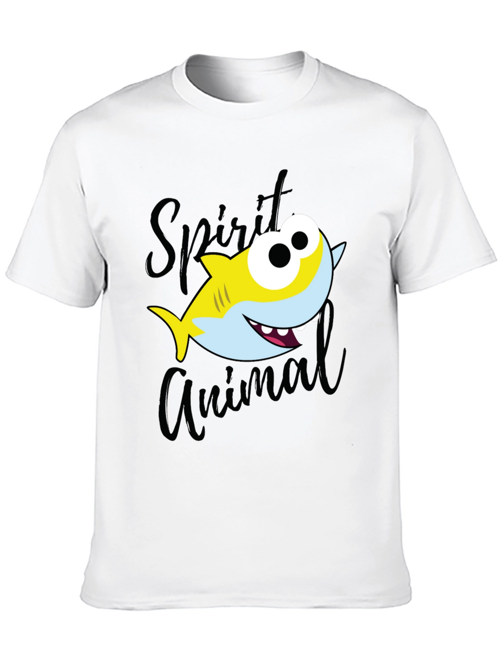 Shark Spirit Animal Graphic T-Shirt