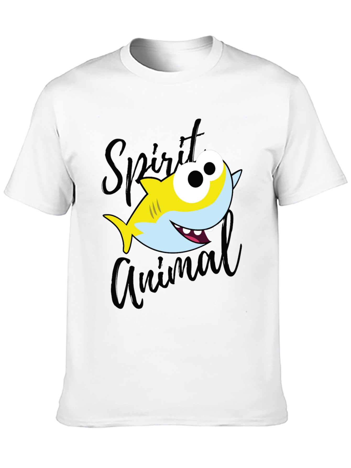 Shark Spirit Animal Graphic T-Shirt