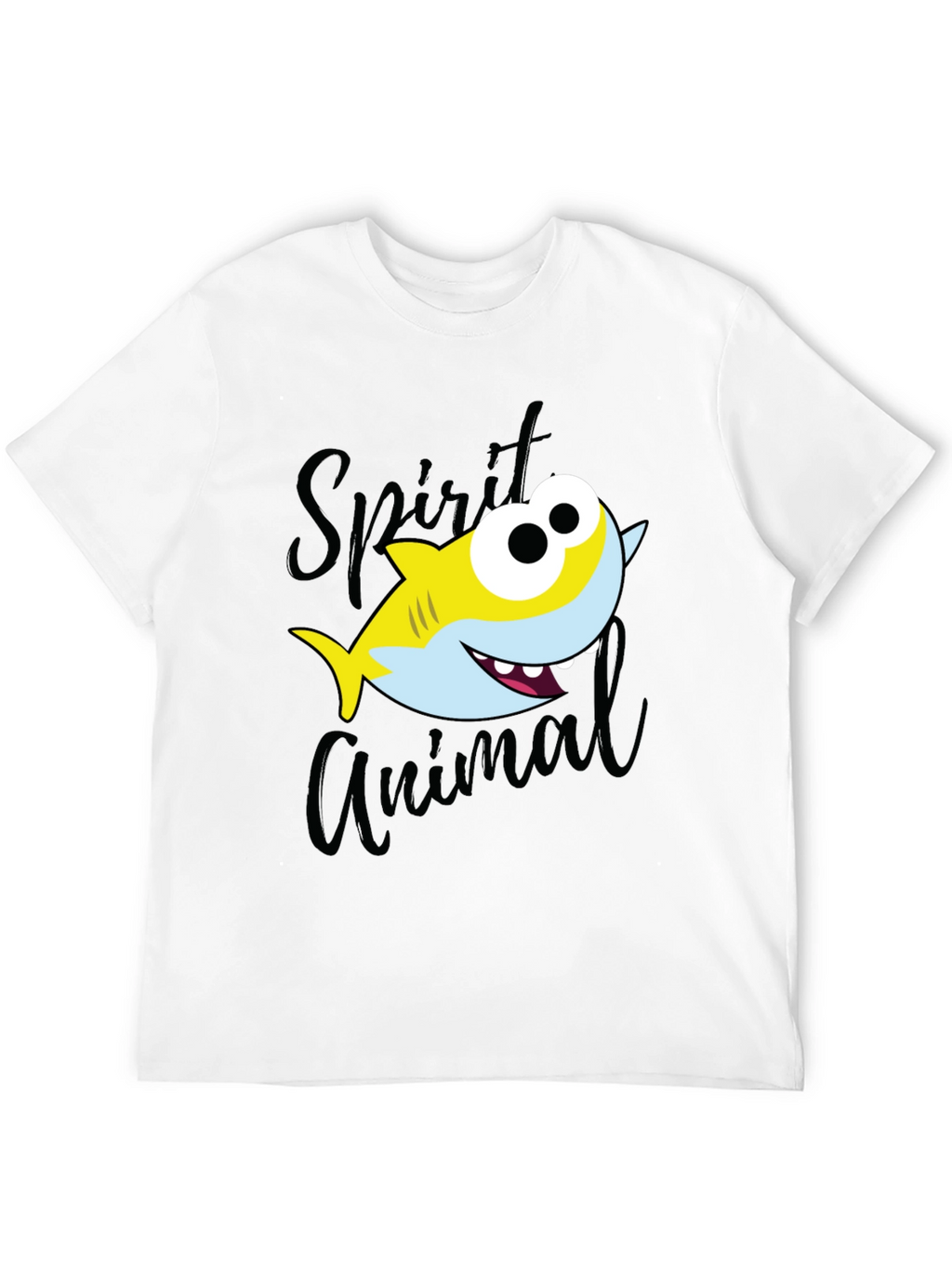 Shark Spirit Animal Graphic T-Shirt