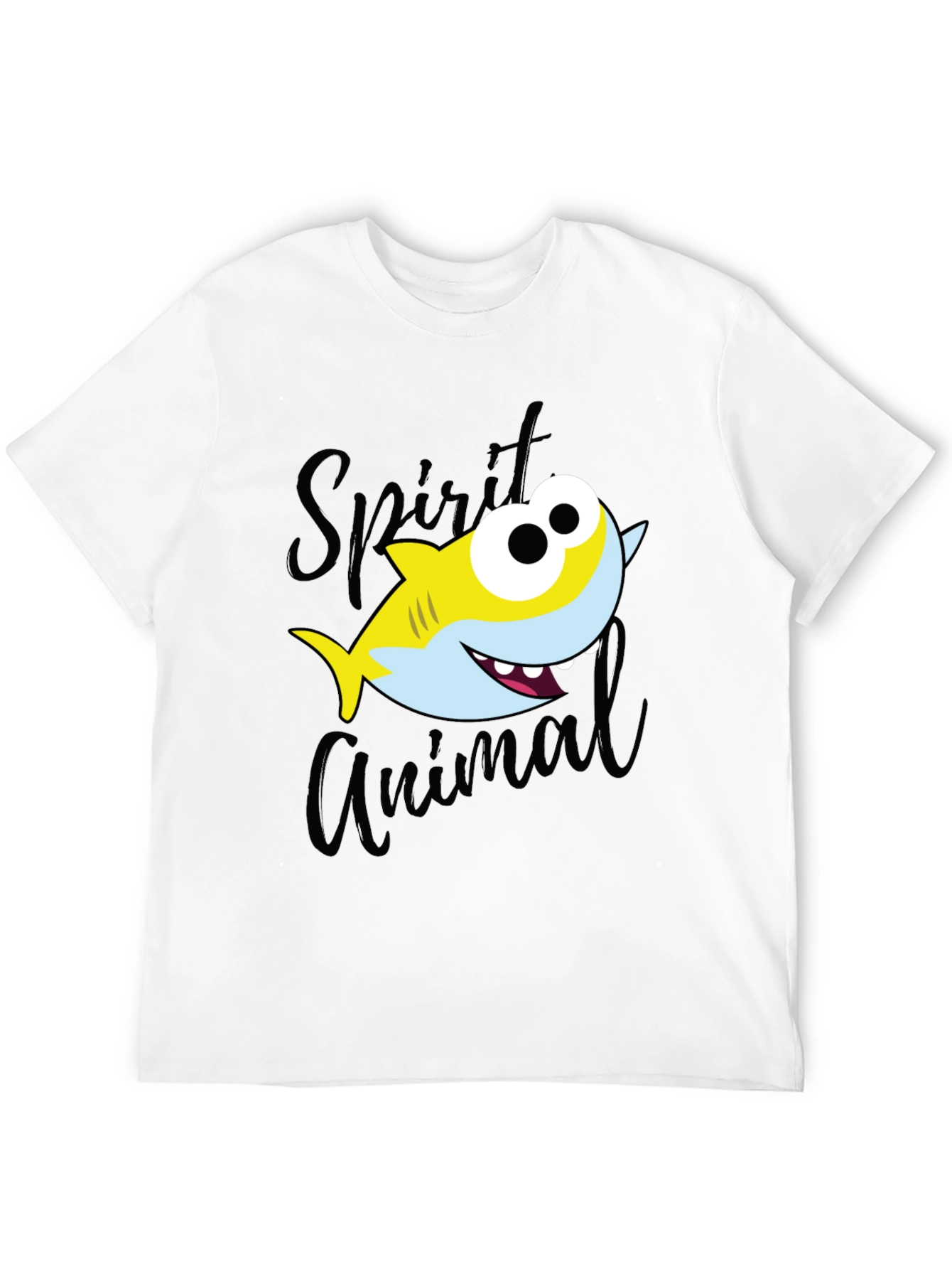 Shark Spirit Animal Graphic T-Shirt