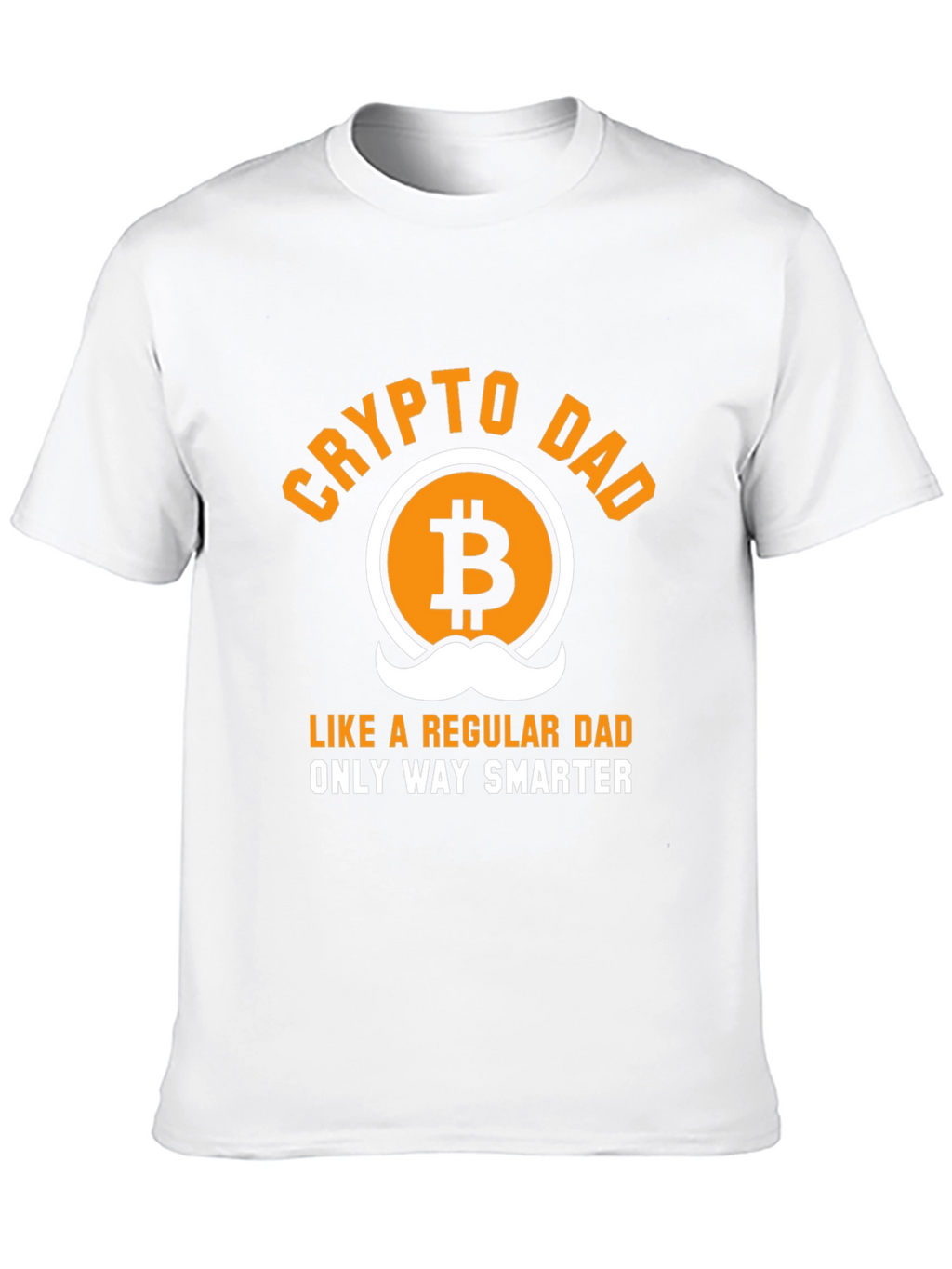 Crypto Dad T-Shirt - Bitcoin Lover Gift