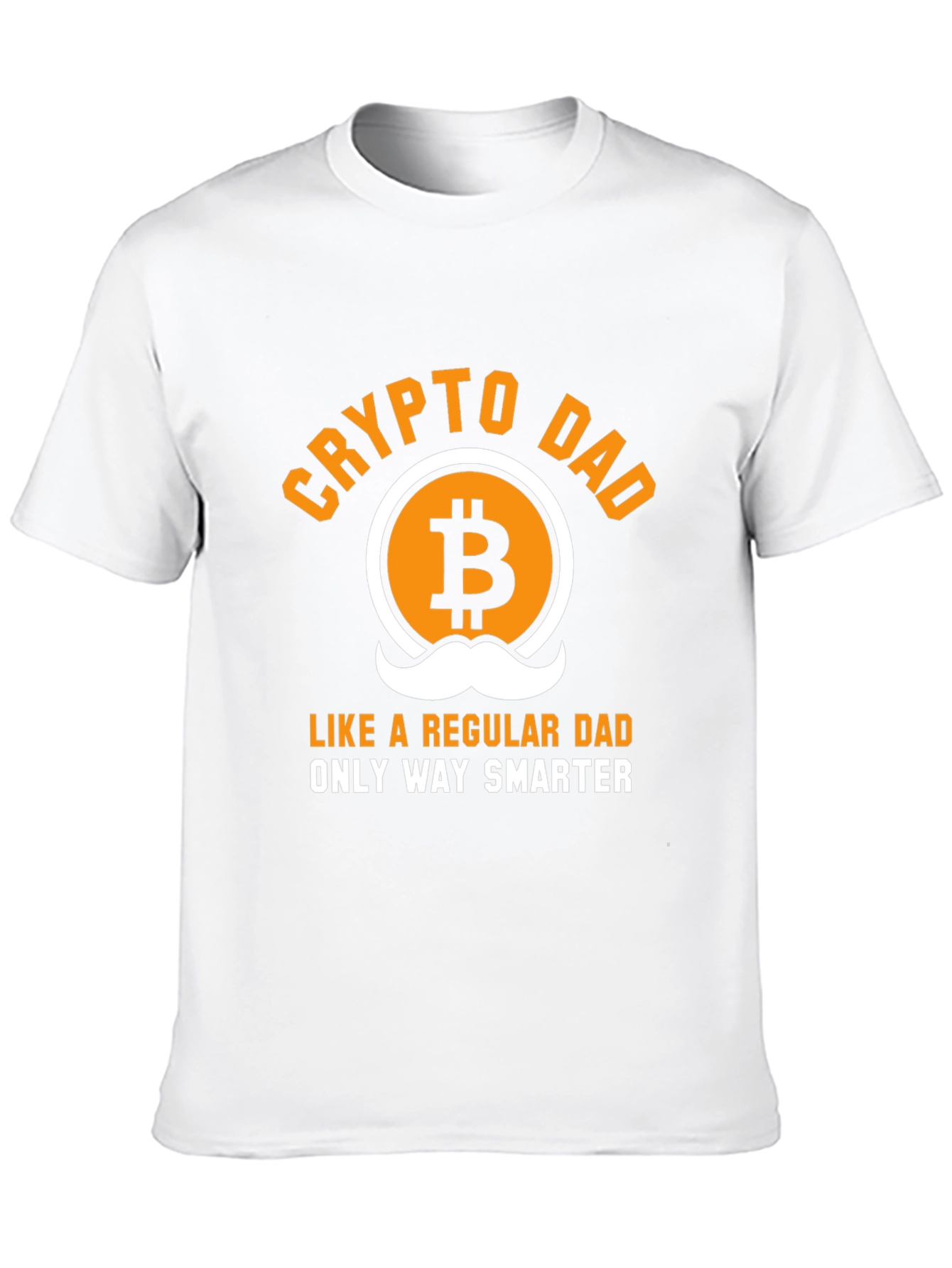 Crypto Dad T-Shirt - Bitcoin Lover Gift