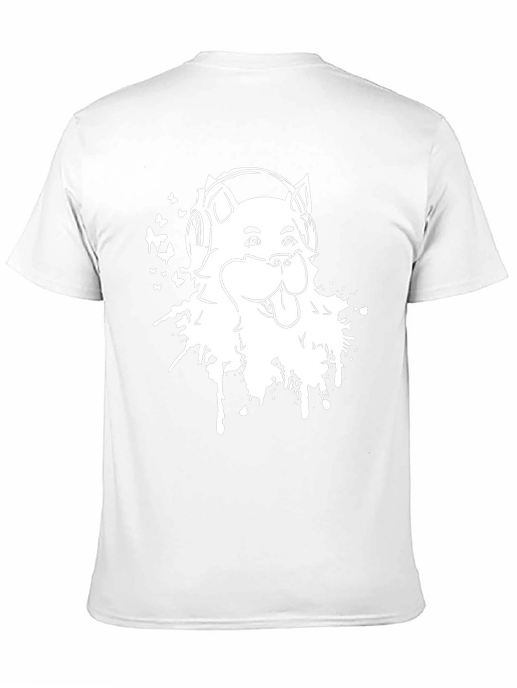 Cool Dog Graphic Tee - Music Lover Design