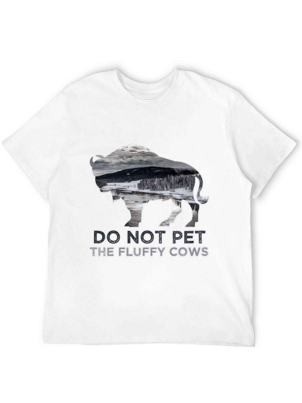 Do Not Pet the Fluffy Cows T-Shirt