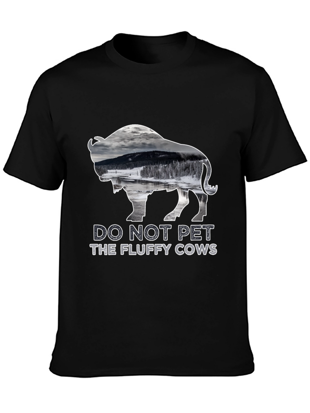 Do Not Pet the Fluffy Cows T-Shirt