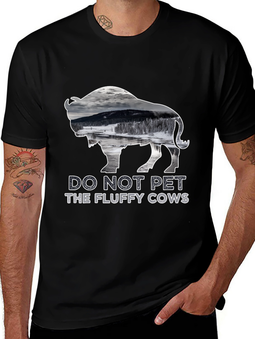 Do Not Pet the Fluffy Cows T-Shirt