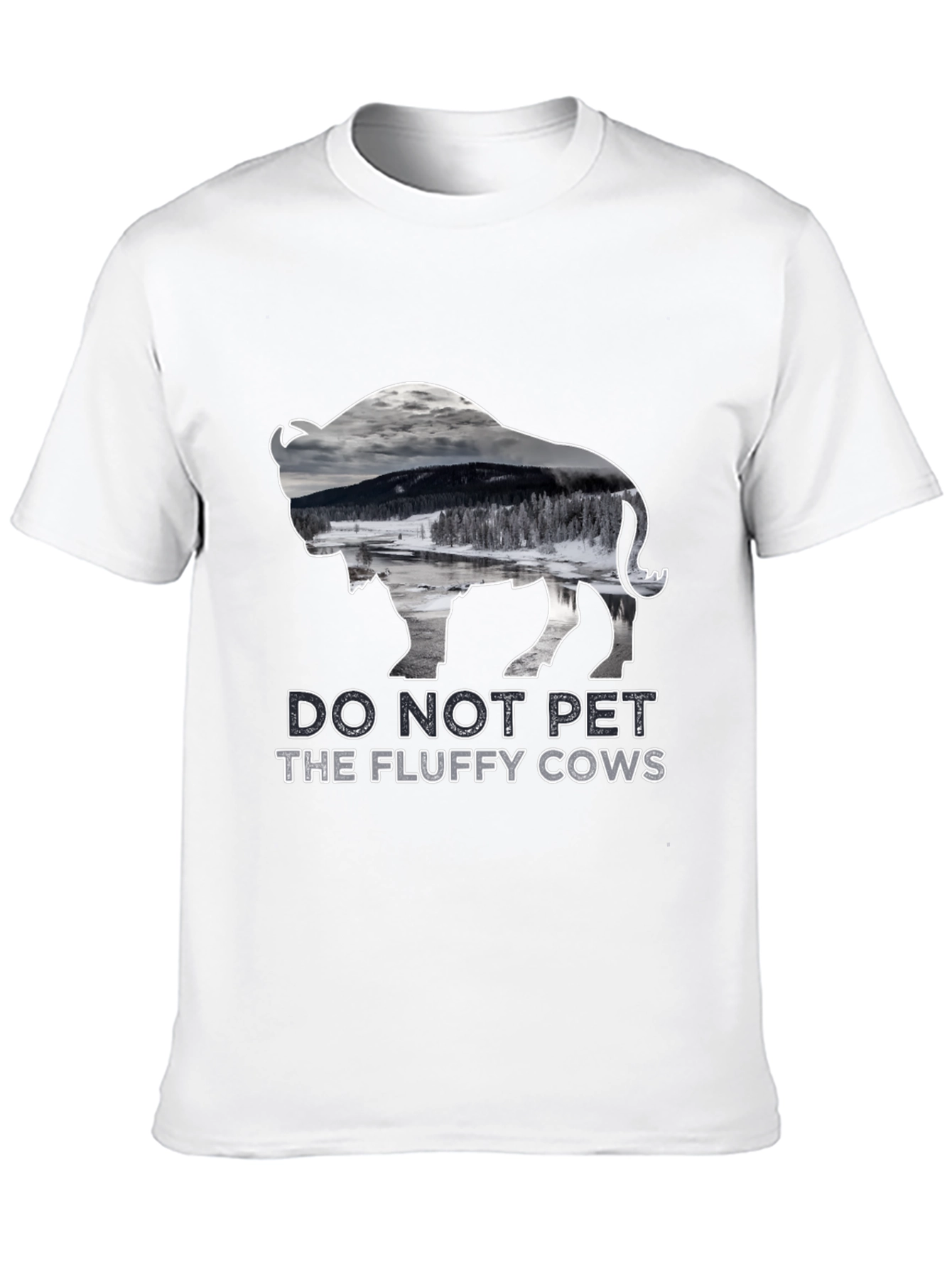 Do Not Pet the Fluffy Cows T-Shirt