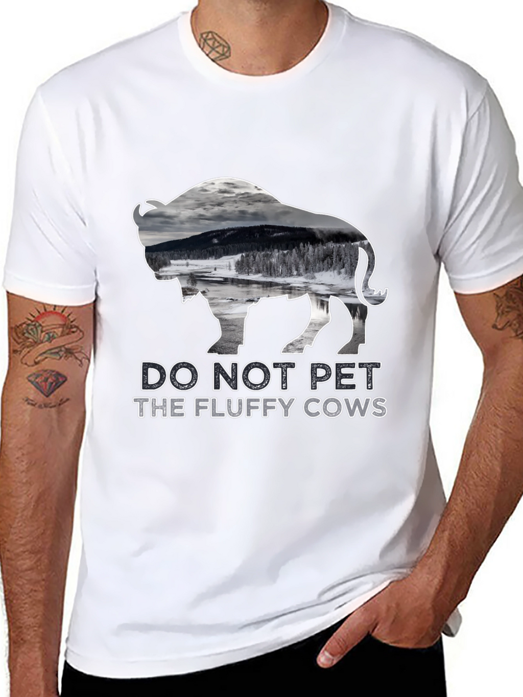 Do Not Pet the Fluffy Cows T-Shirt