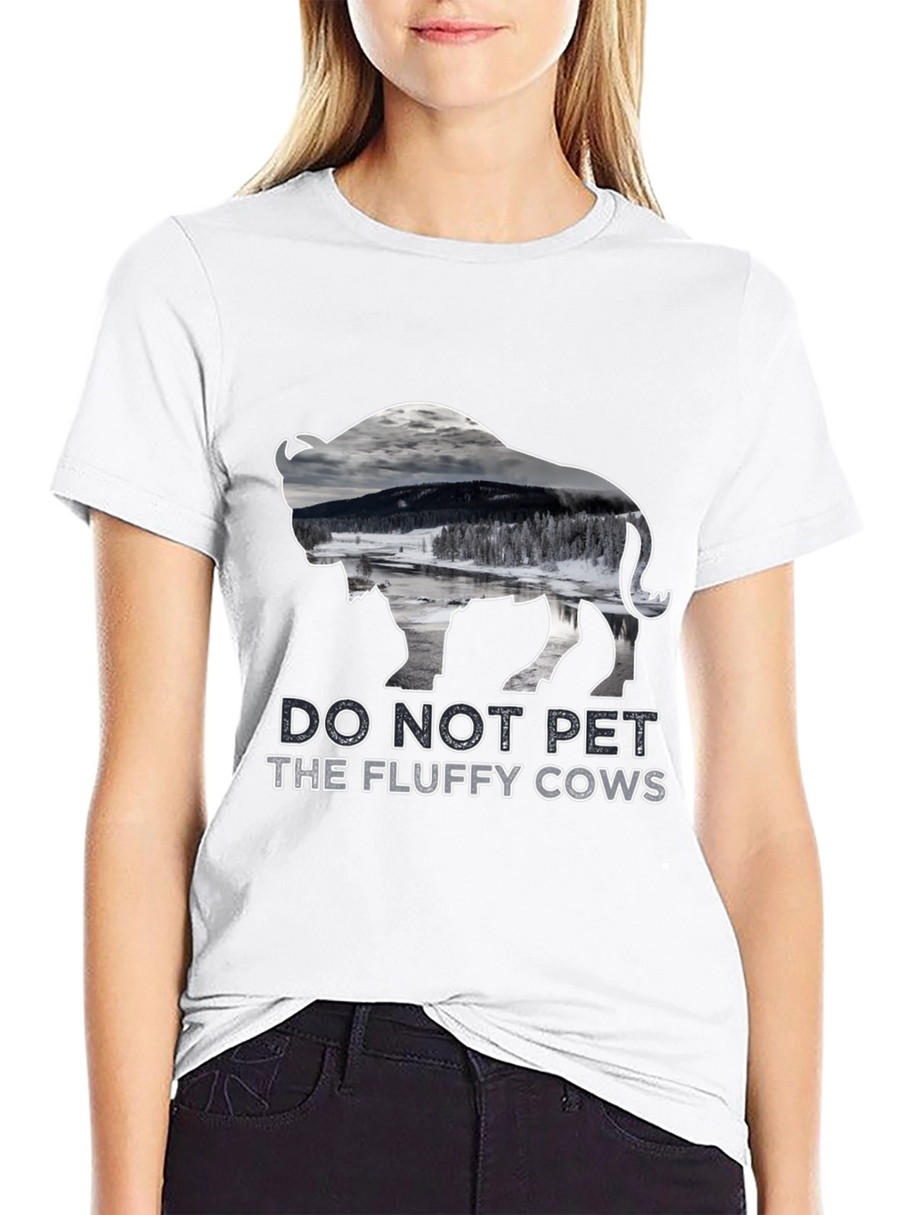 Do Not Pet the Fluffy Cows T-Shirt