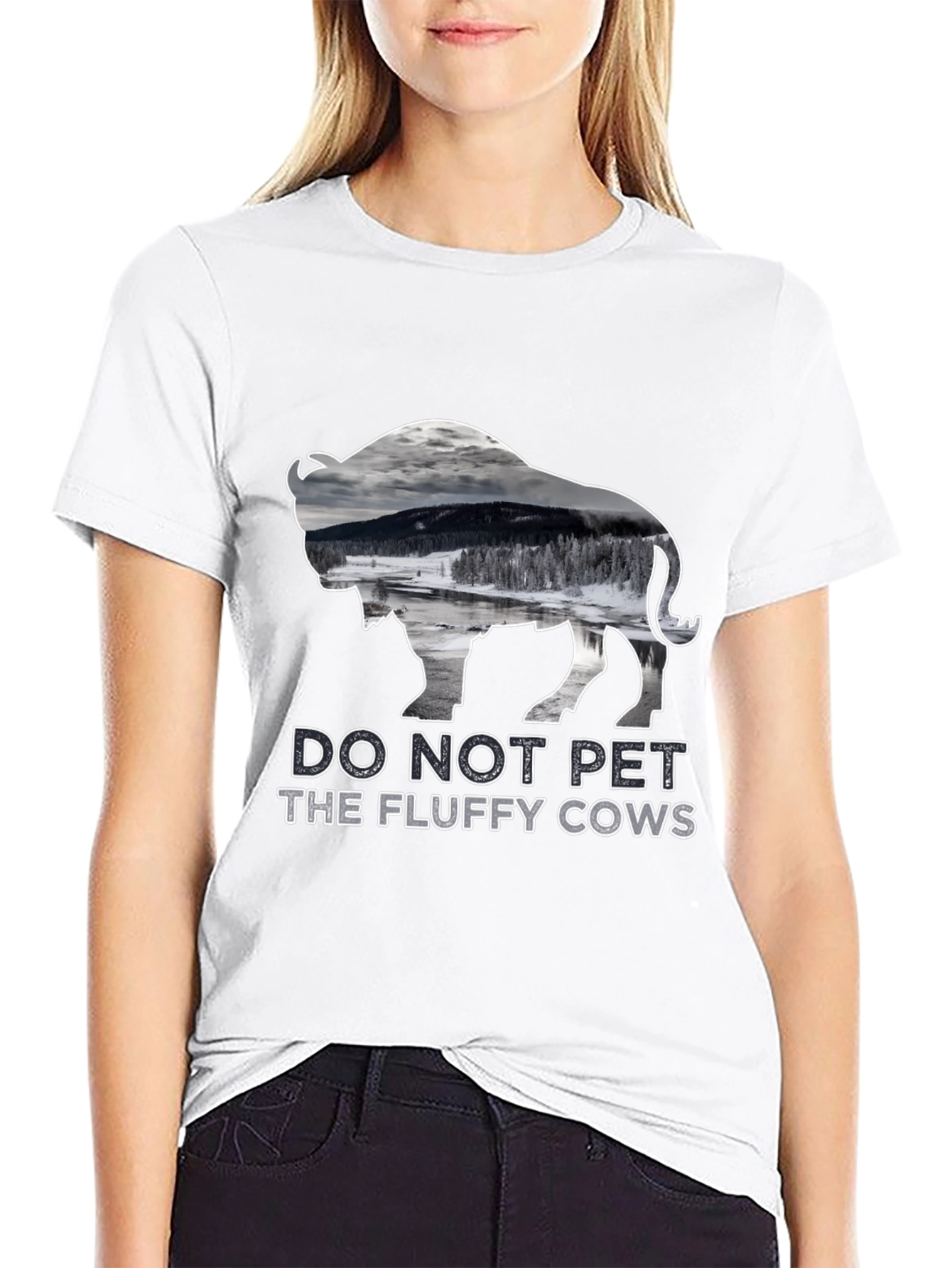 Do Not Pet the Fluffy Cows T-Shirt