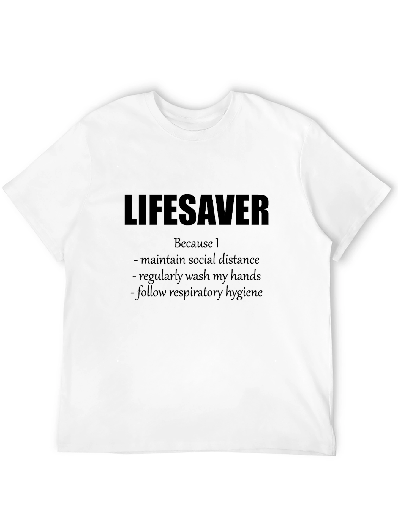 Lifesaver Social Distancing Graphic Tee