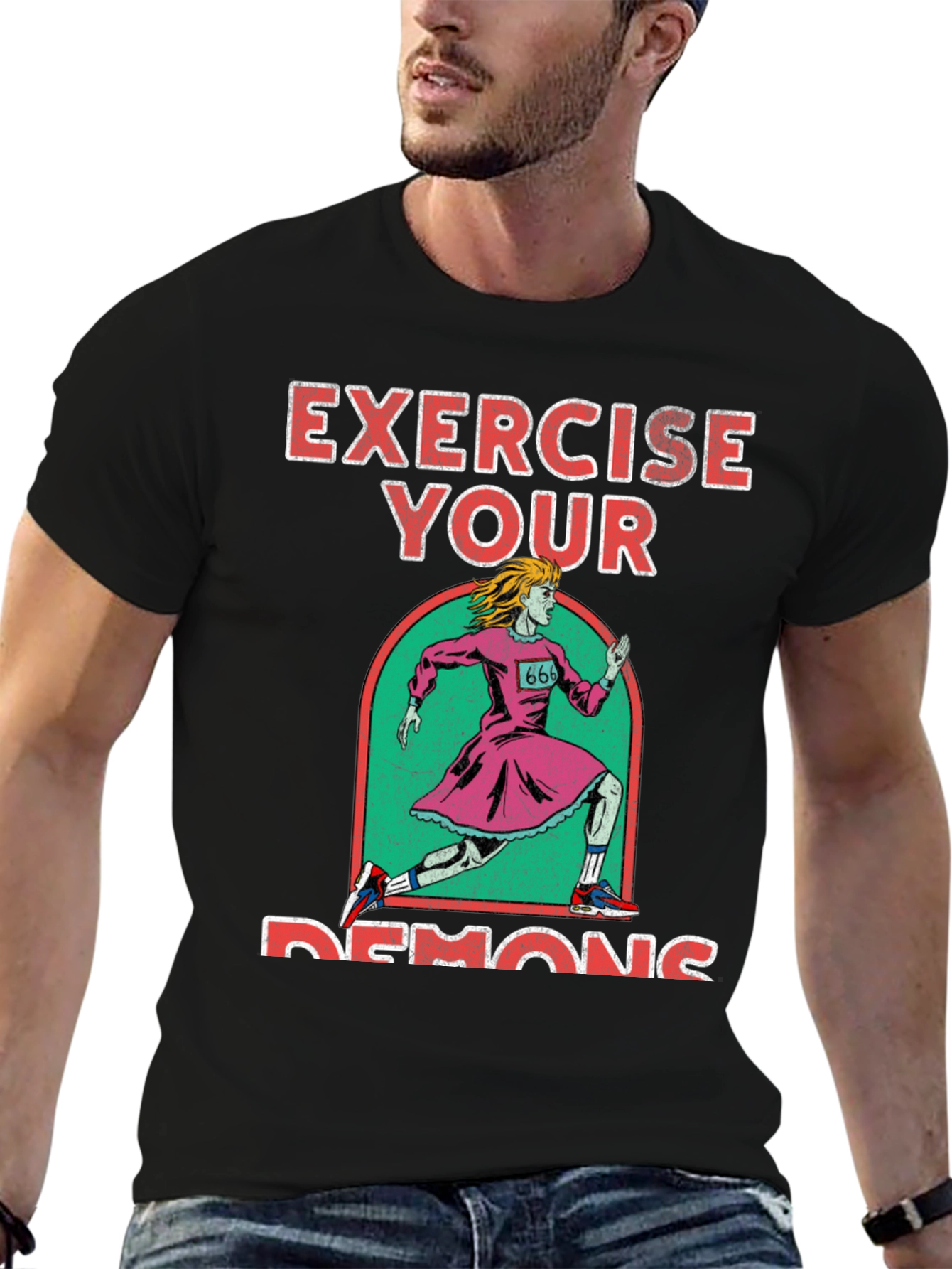 Exercise Your Demons Graphic Tee
