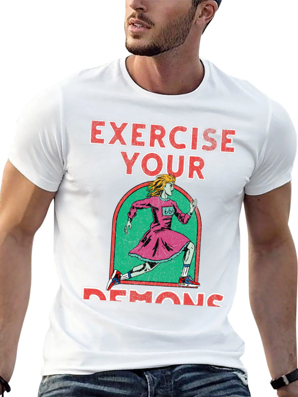 Exercise Your Demons Graphic Tee