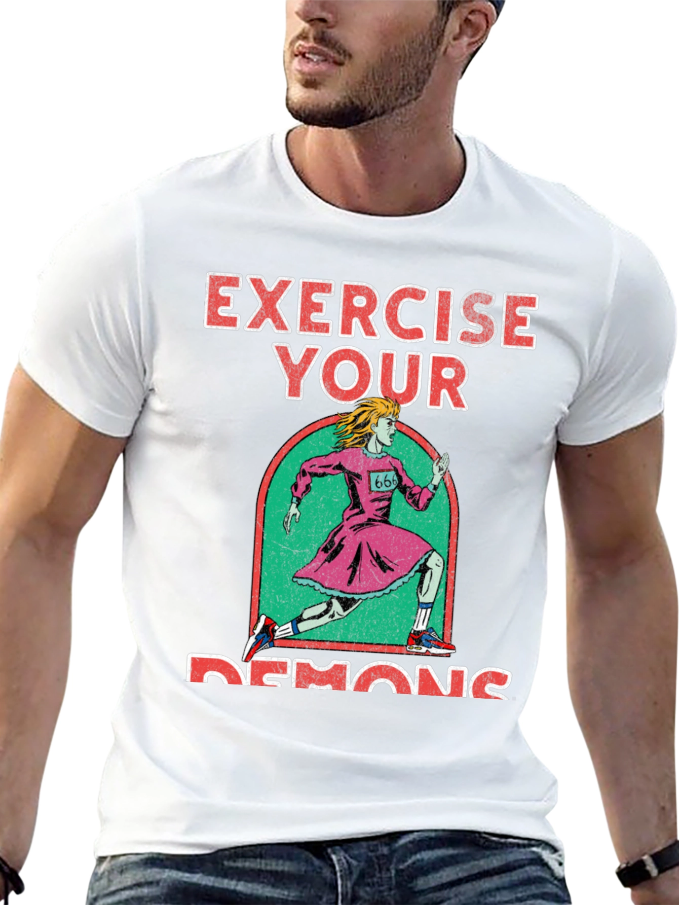 Exercise Your Demons Graphic Tee