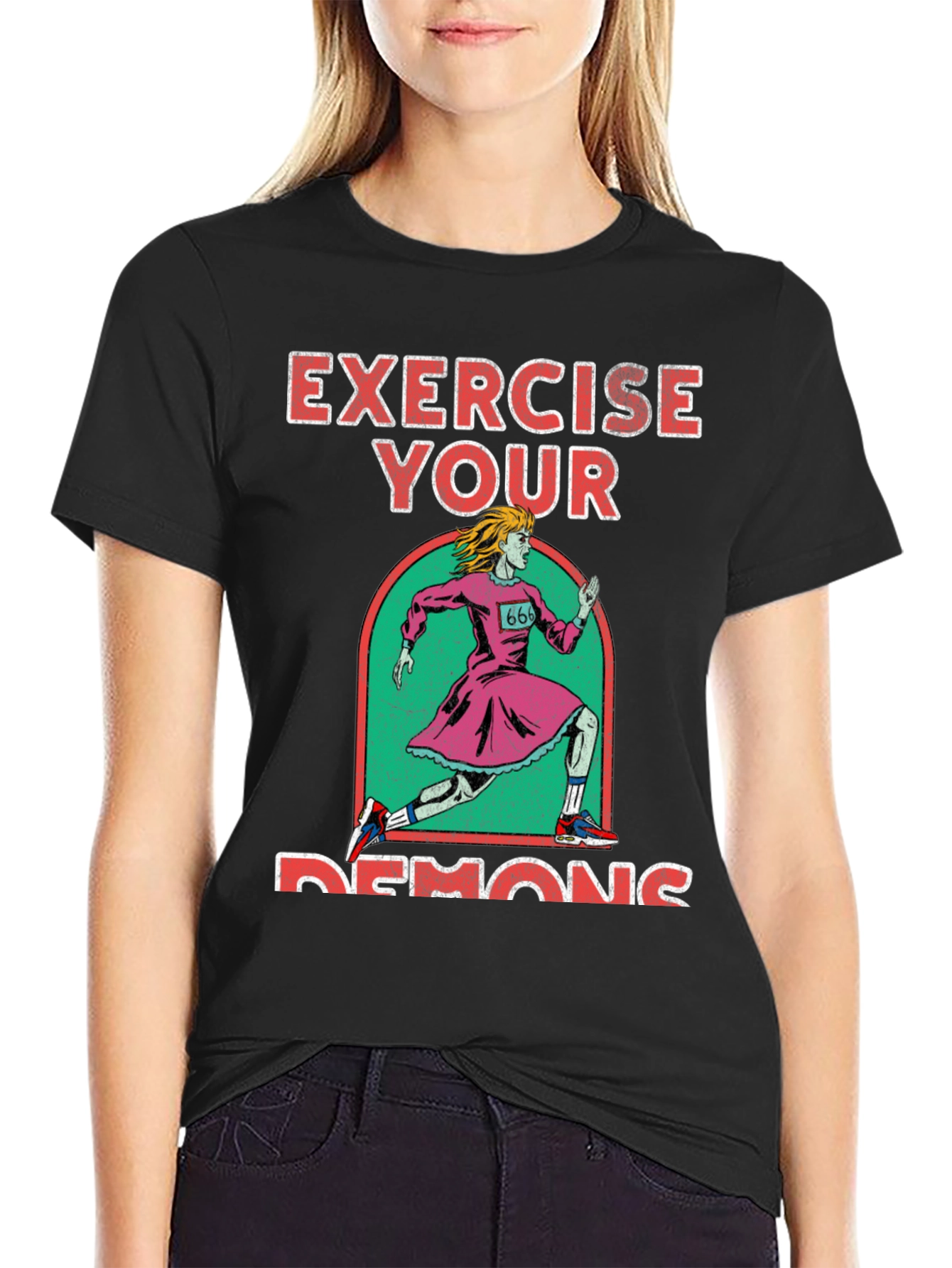 Exercise Your Demons Graphic Tee