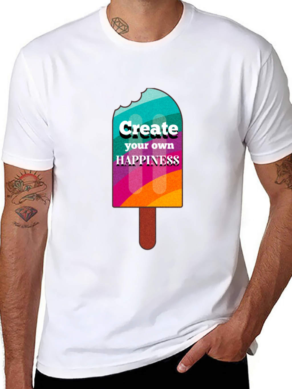 Create Your Own Happiness Graphic T-Shirt