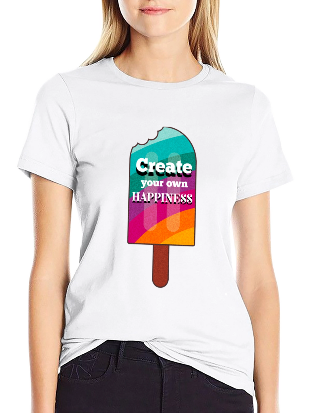 Create Your Own Happiness Graphic T-Shirt
