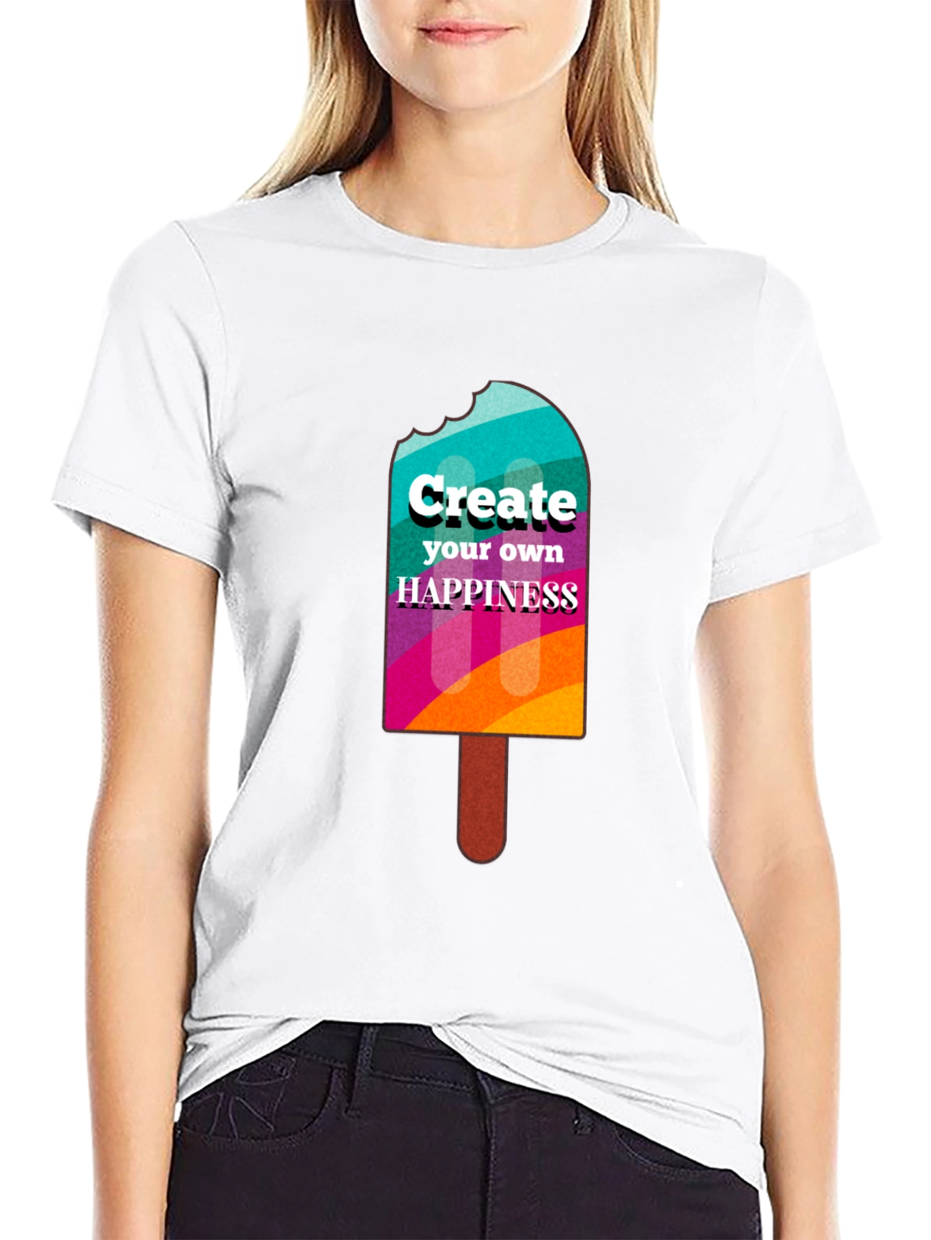 Create Your Own Happiness Graphic T-Shirt