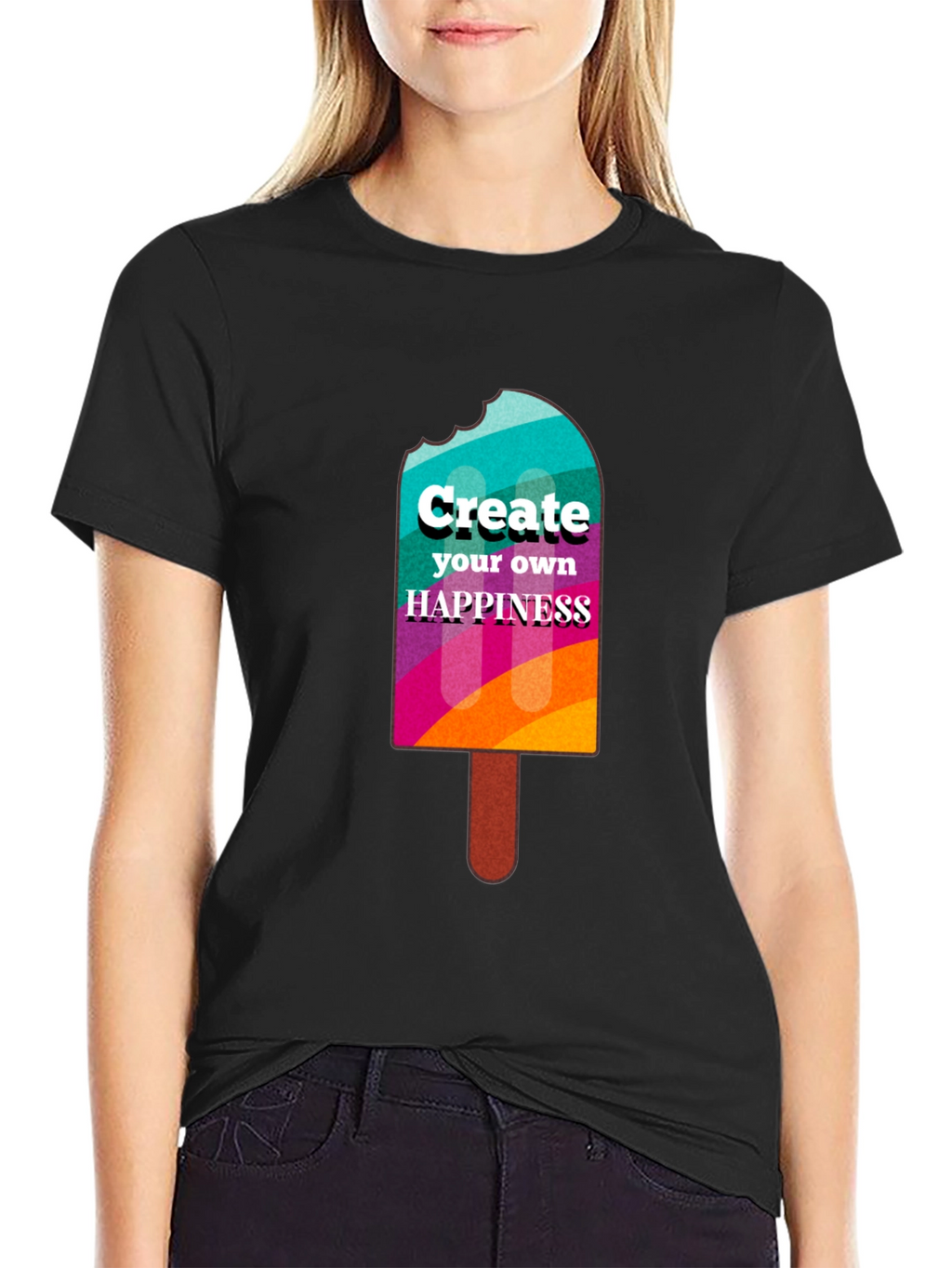 Create Your Own Happiness Graphic T-Shirt