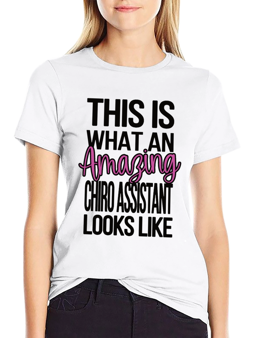 Amazing Chiro Assistant T-Shirt - Black