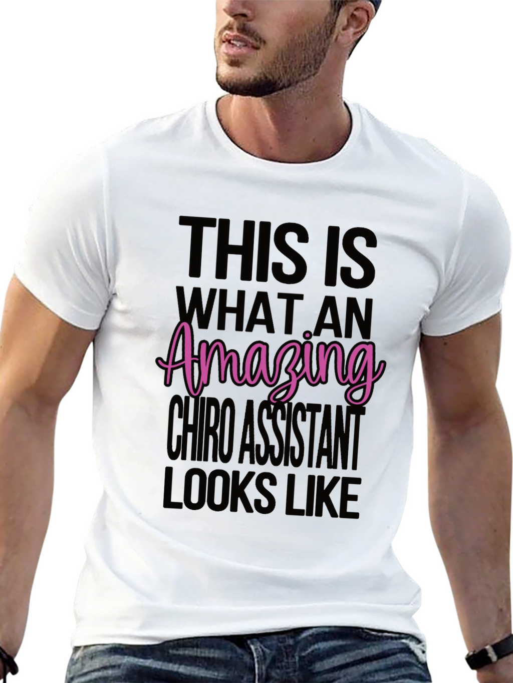 Amazing Chiro Assistant T-Shirt - Black