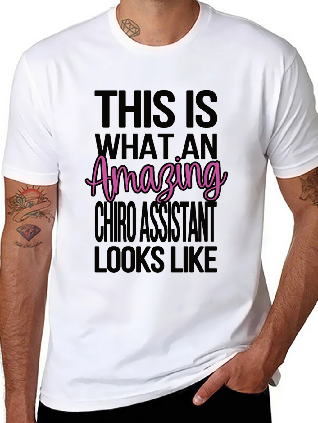 Amazing Chiro Assistant T-Shirt - Black