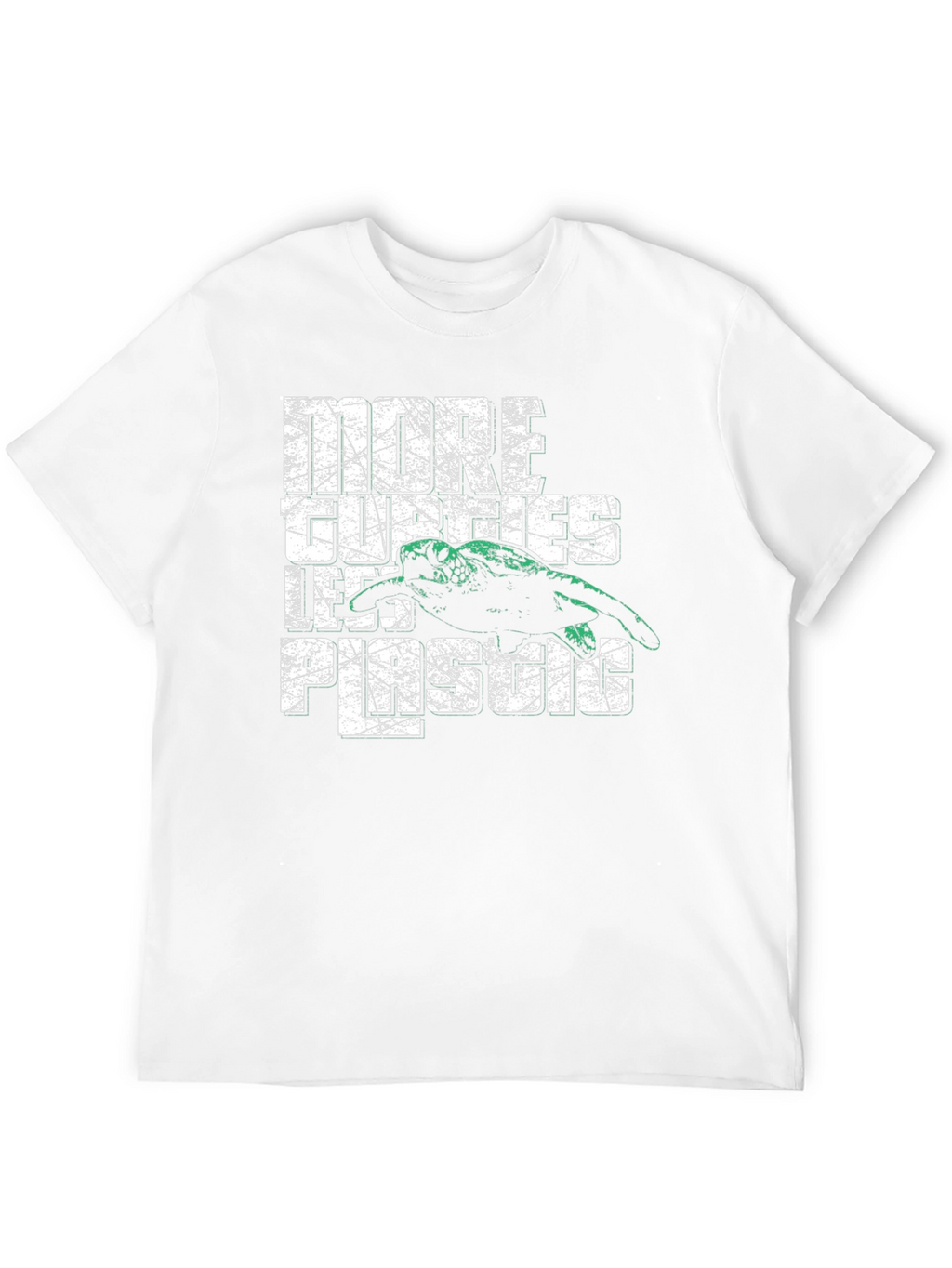 Eco-Friendly Turtle Graphic Tee