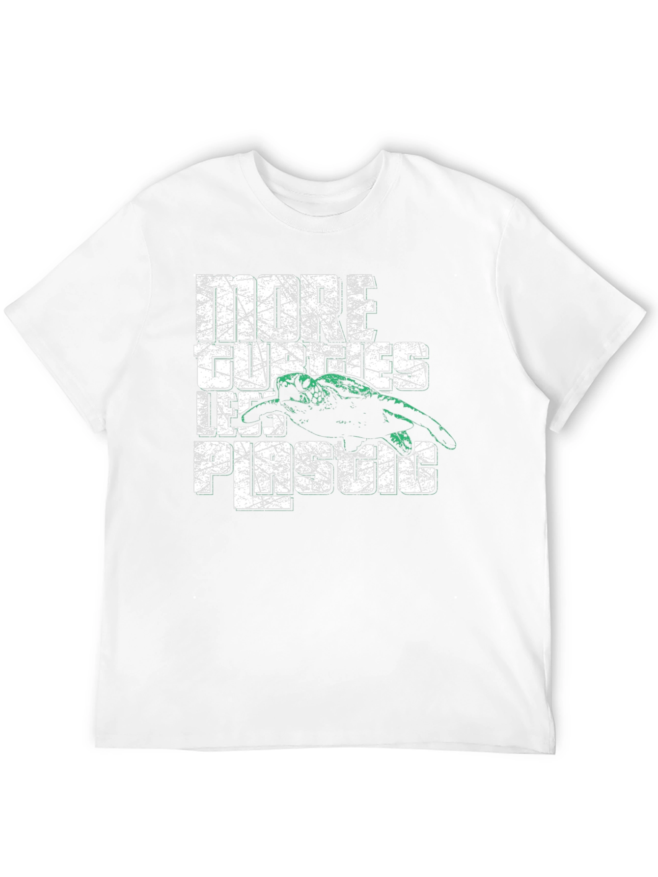 Eco-Friendly Turtle Graphic Tee