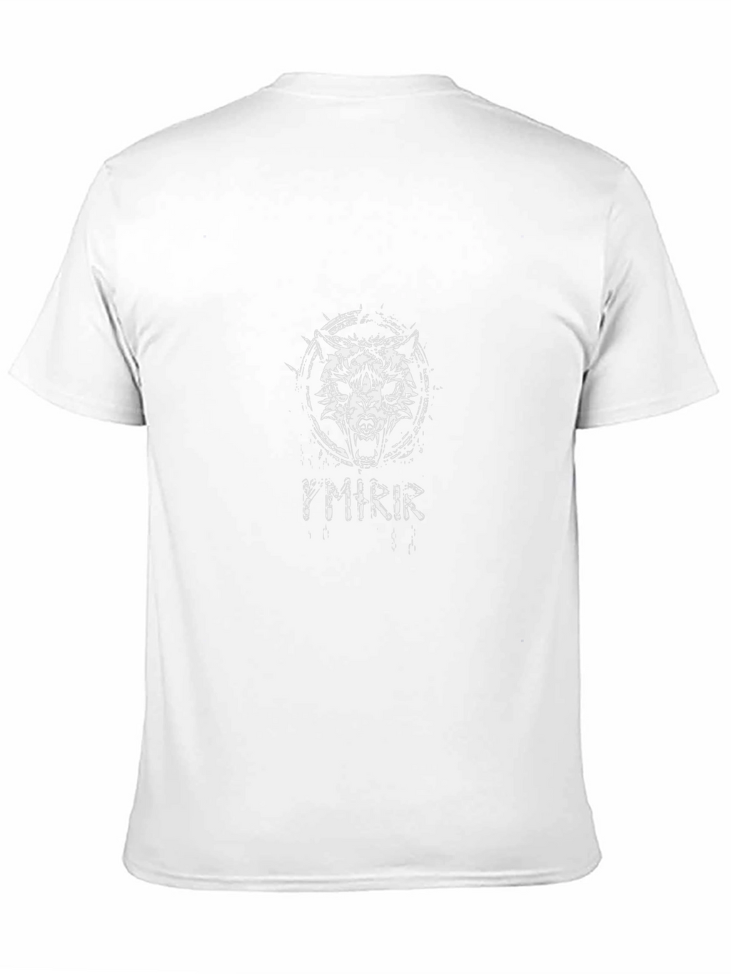 Ymir Wolf Graphic Black T-Shirt