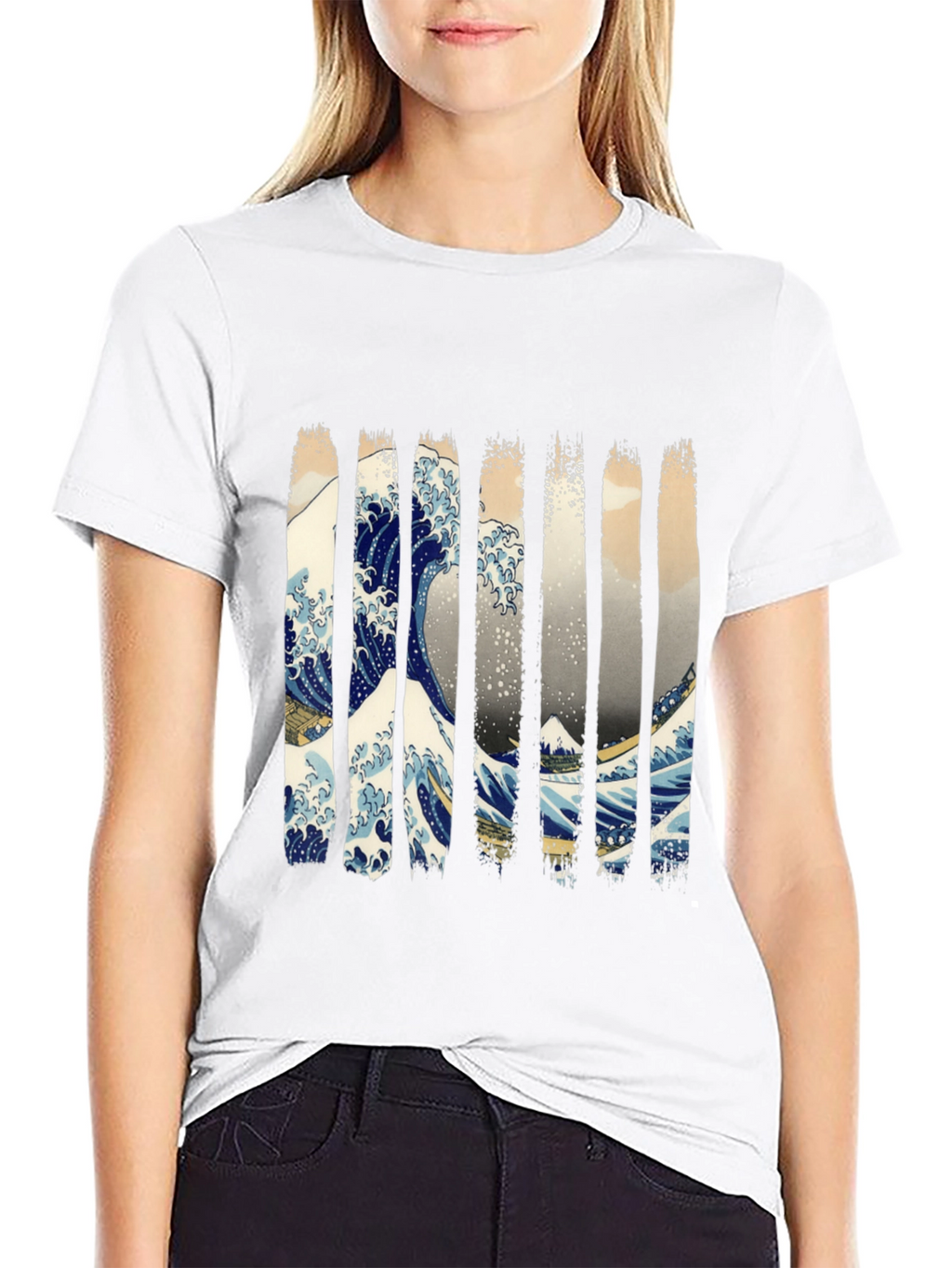 Great Wave Kanagawa T-Shirt - Artistic Japanese Print