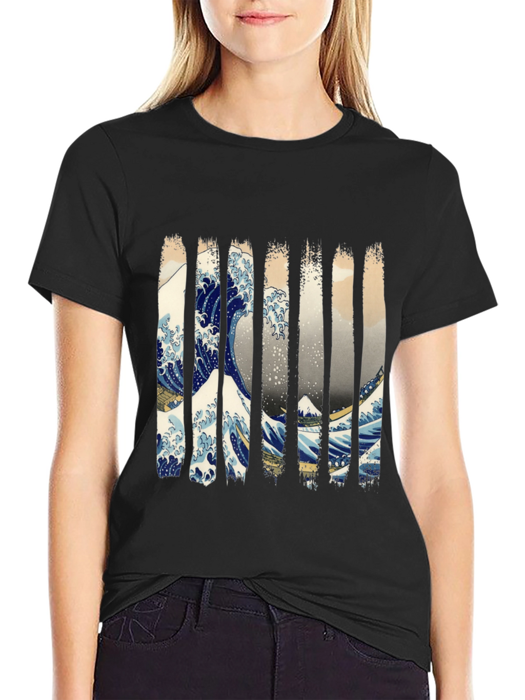 Great Wave Kanagawa T-Shirt - Artistic Japanese Print