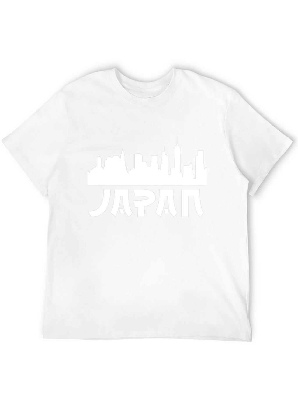 Japan Skyline Graphic Tee - Mens Black T-Shirt