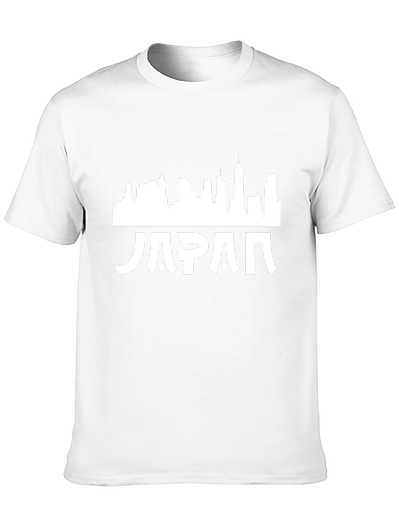 Japan Skyline Graphic Tee - Mens Black T-Shirt