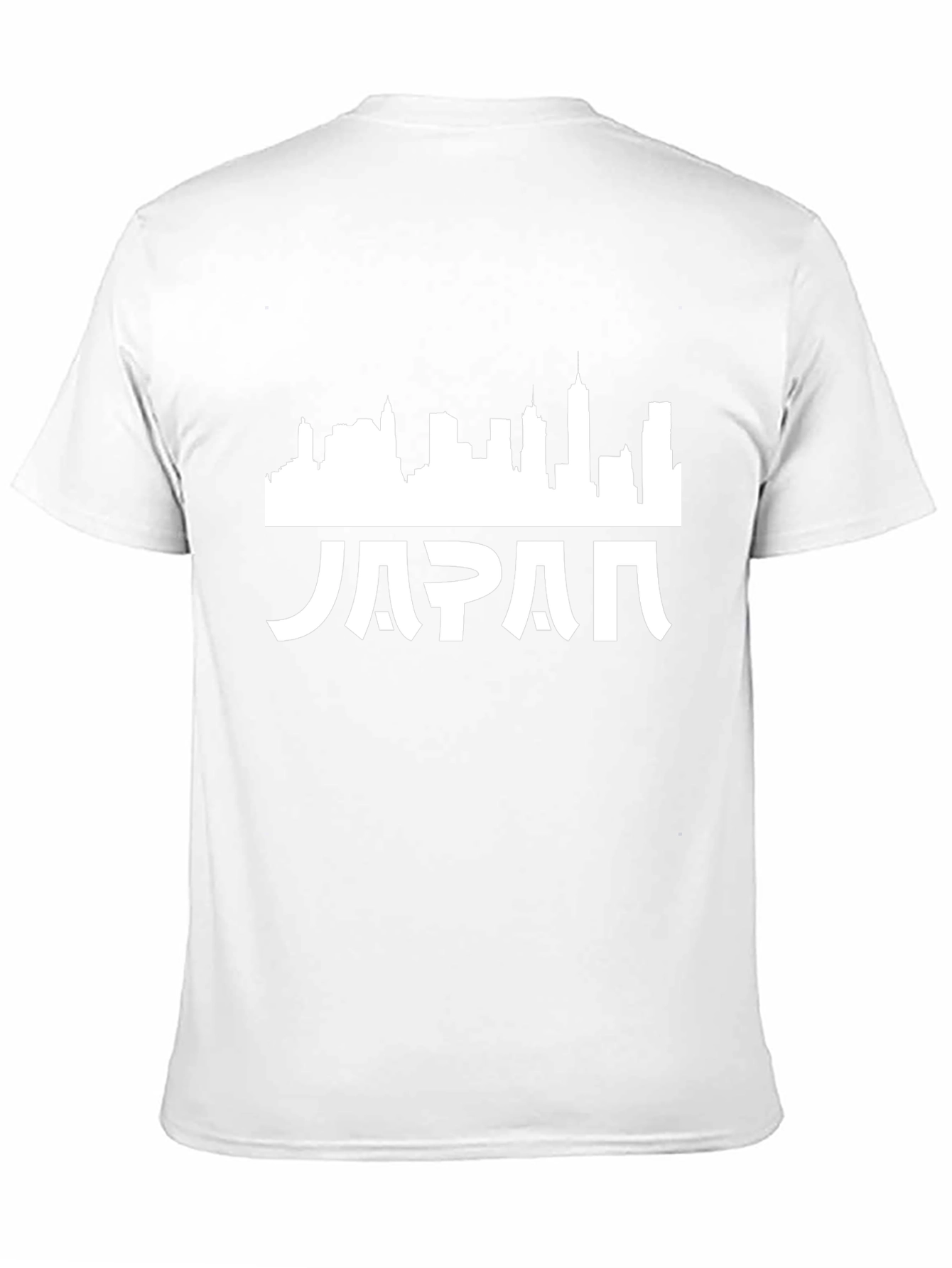 Japan Skyline Graphic Tee - Mens Black T-Shirt