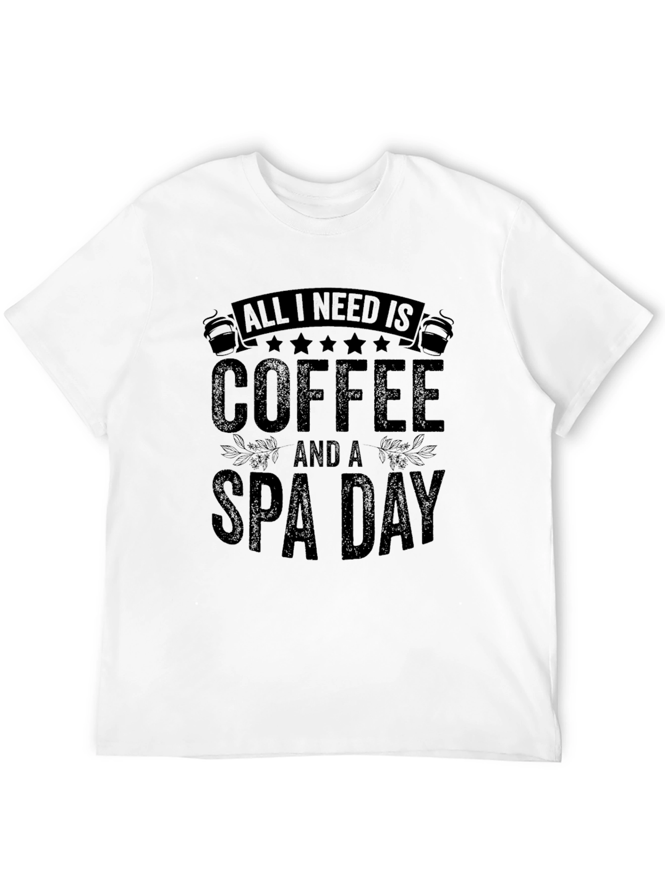 Coffee & Spa Day Graphic T-Shirt