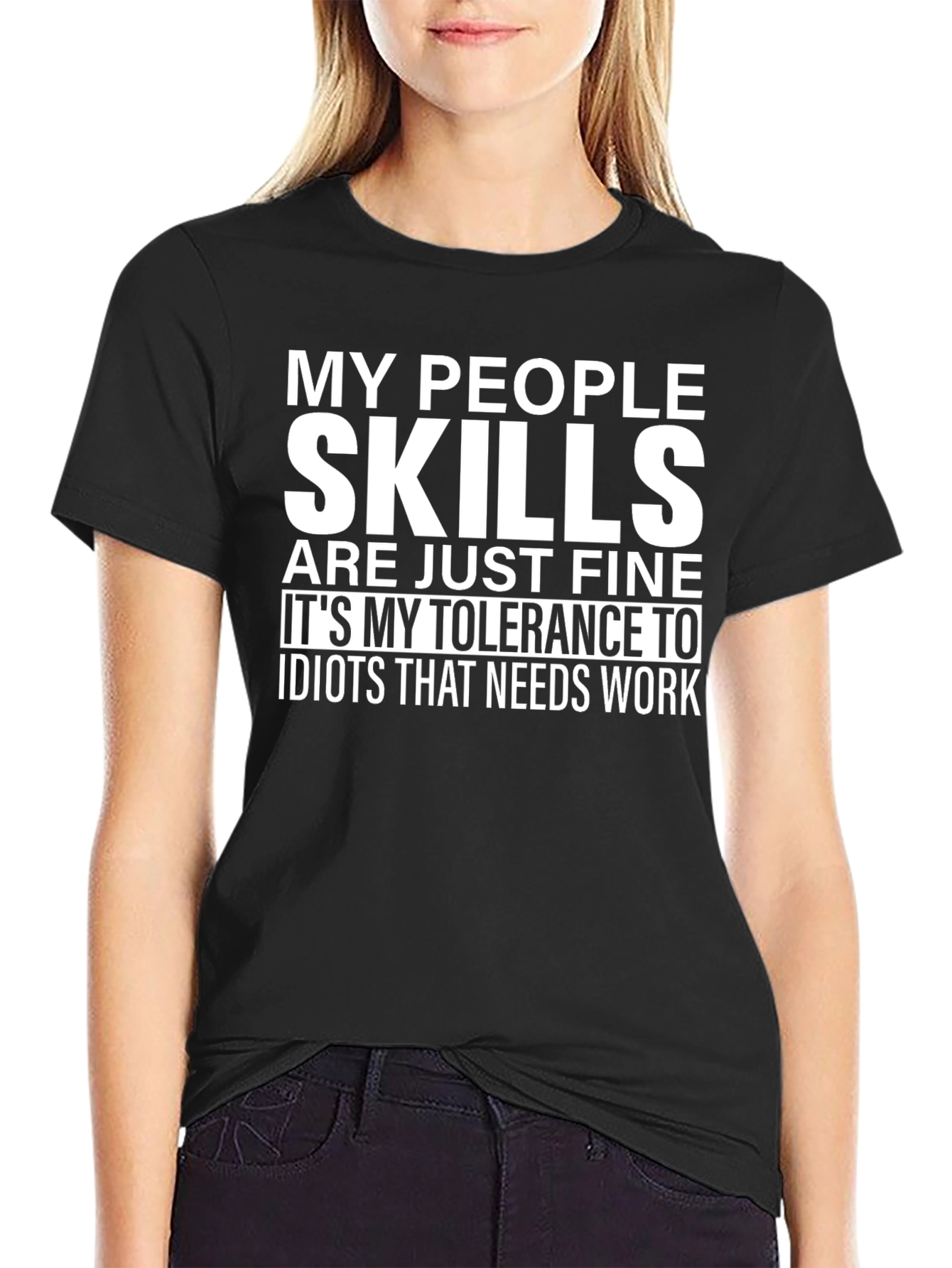 My People Skills T-Shirt - Funny Sarcastic Tee