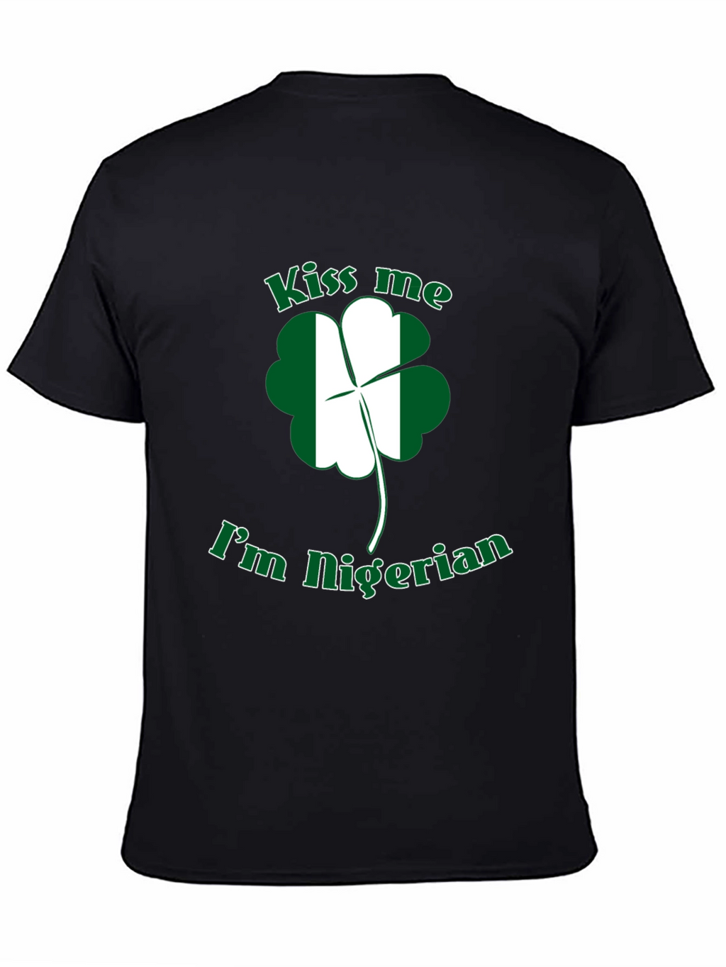 Kiss Me Im Nigerian St Patricks Day T-Shirt