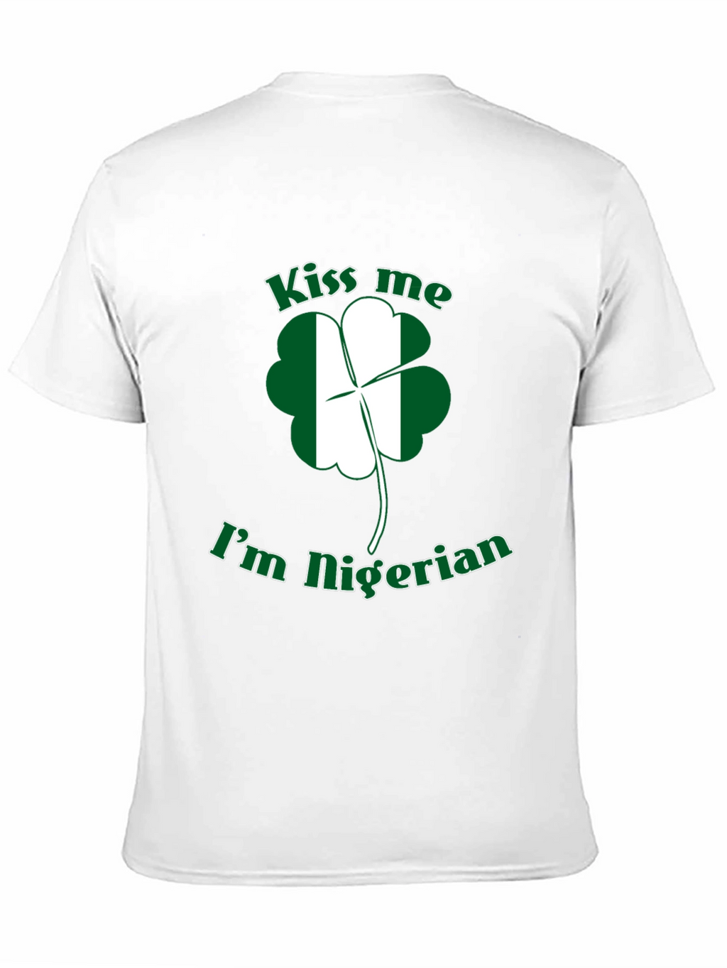 Kiss Me Im Nigerian St Patricks Day T-Shirt