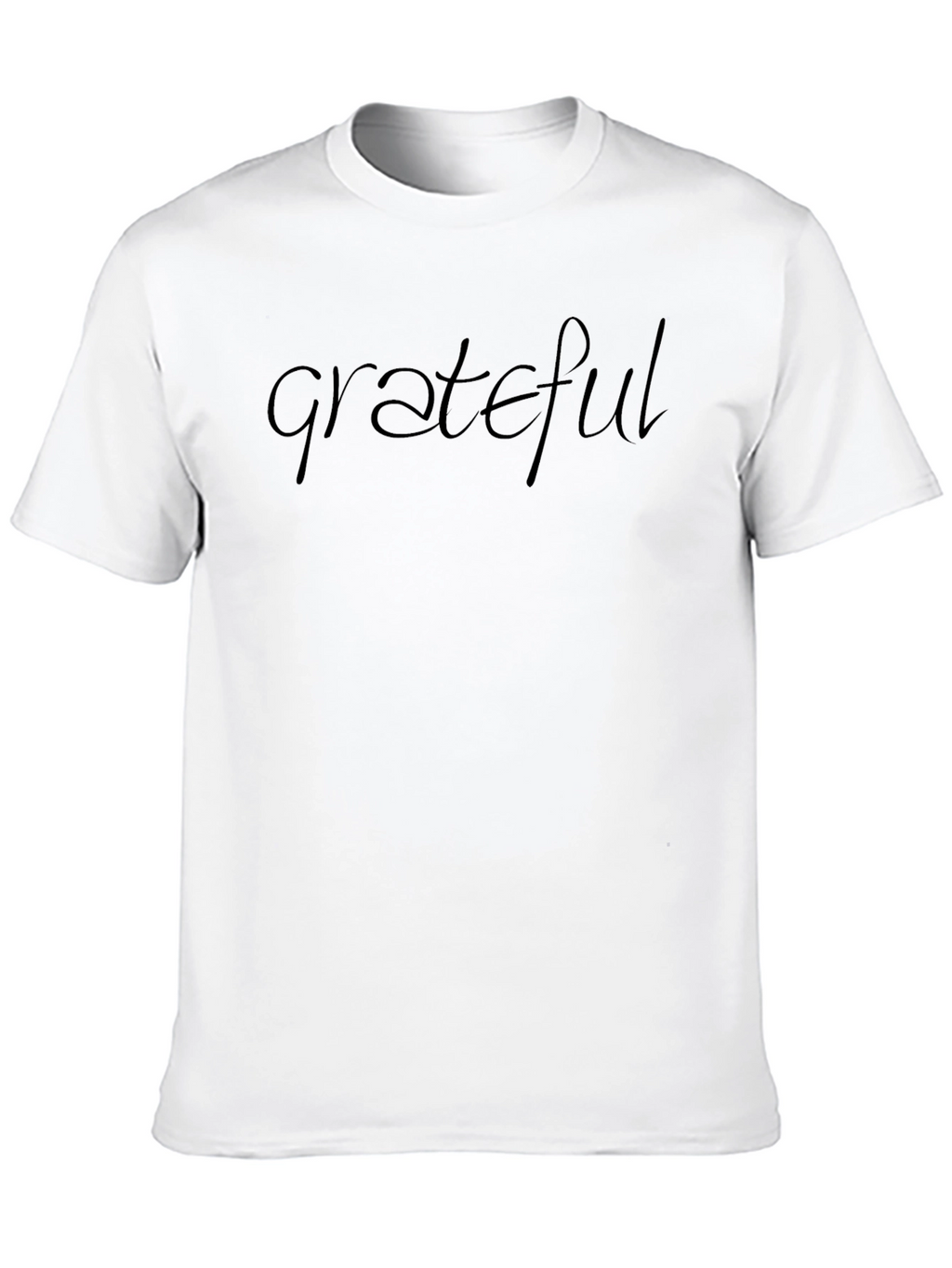 Grateful Black T-Shirt - Stylish & Comfortable