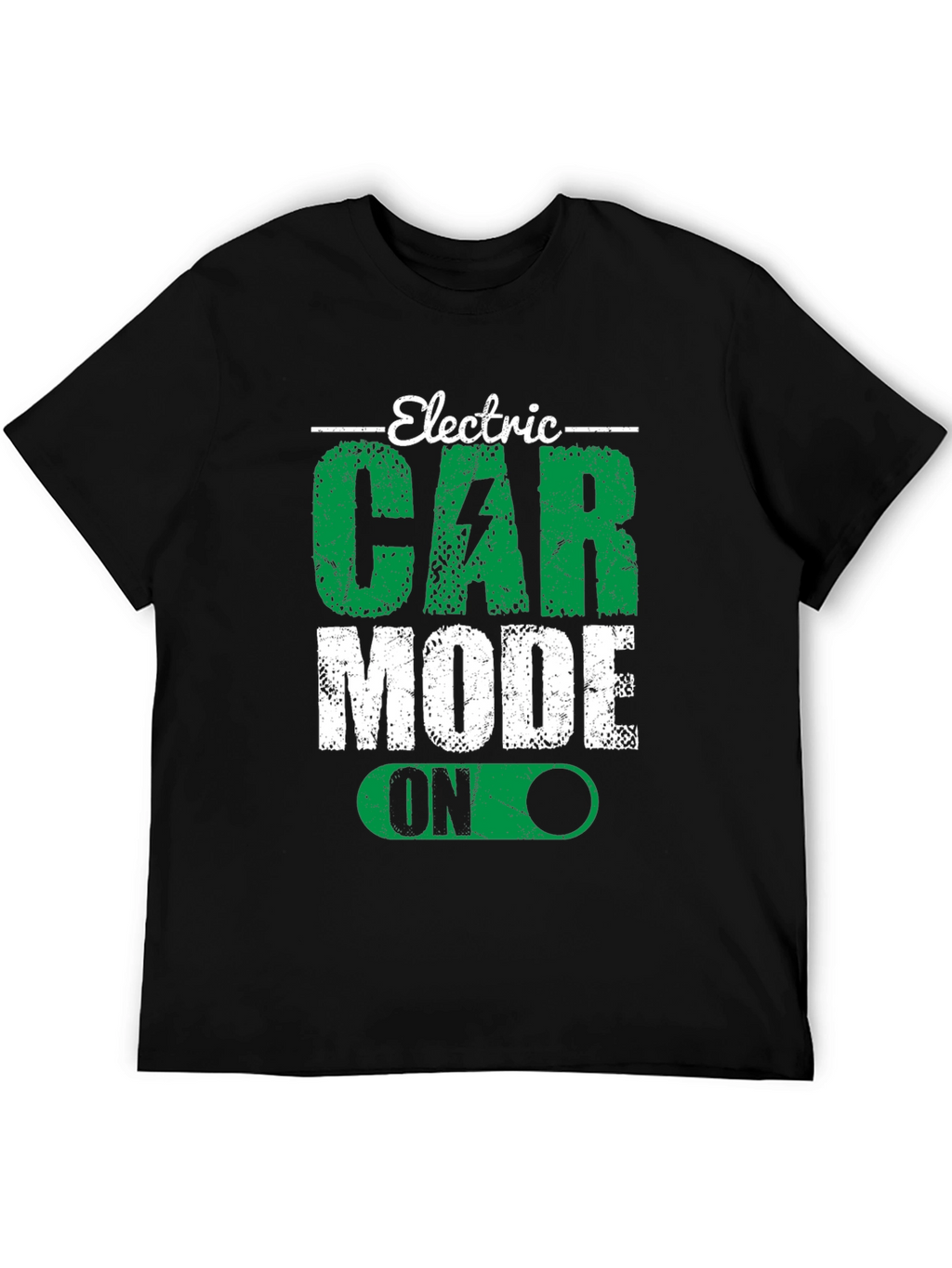 Electric Car Mode On Graphic Tee