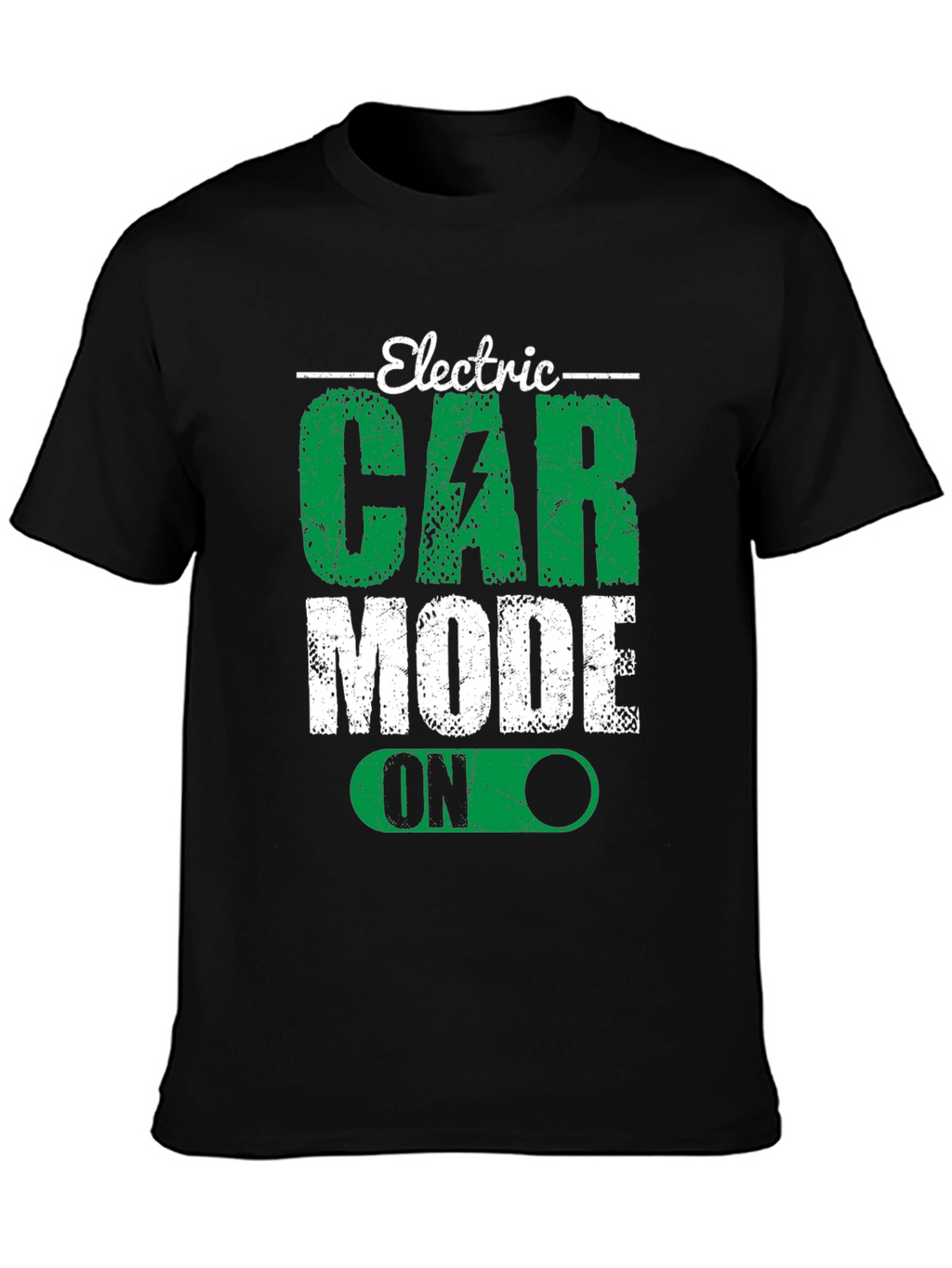 Electric Car Mode On Graphic Tee