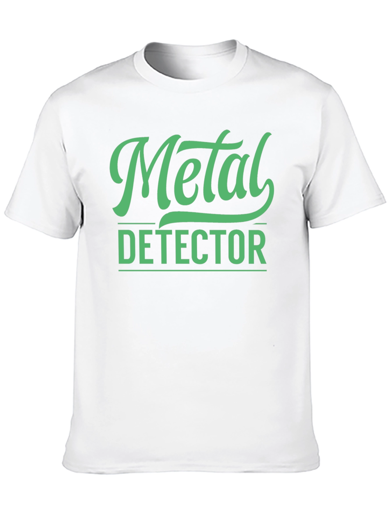 Metal Detector Graphic Tee - Black