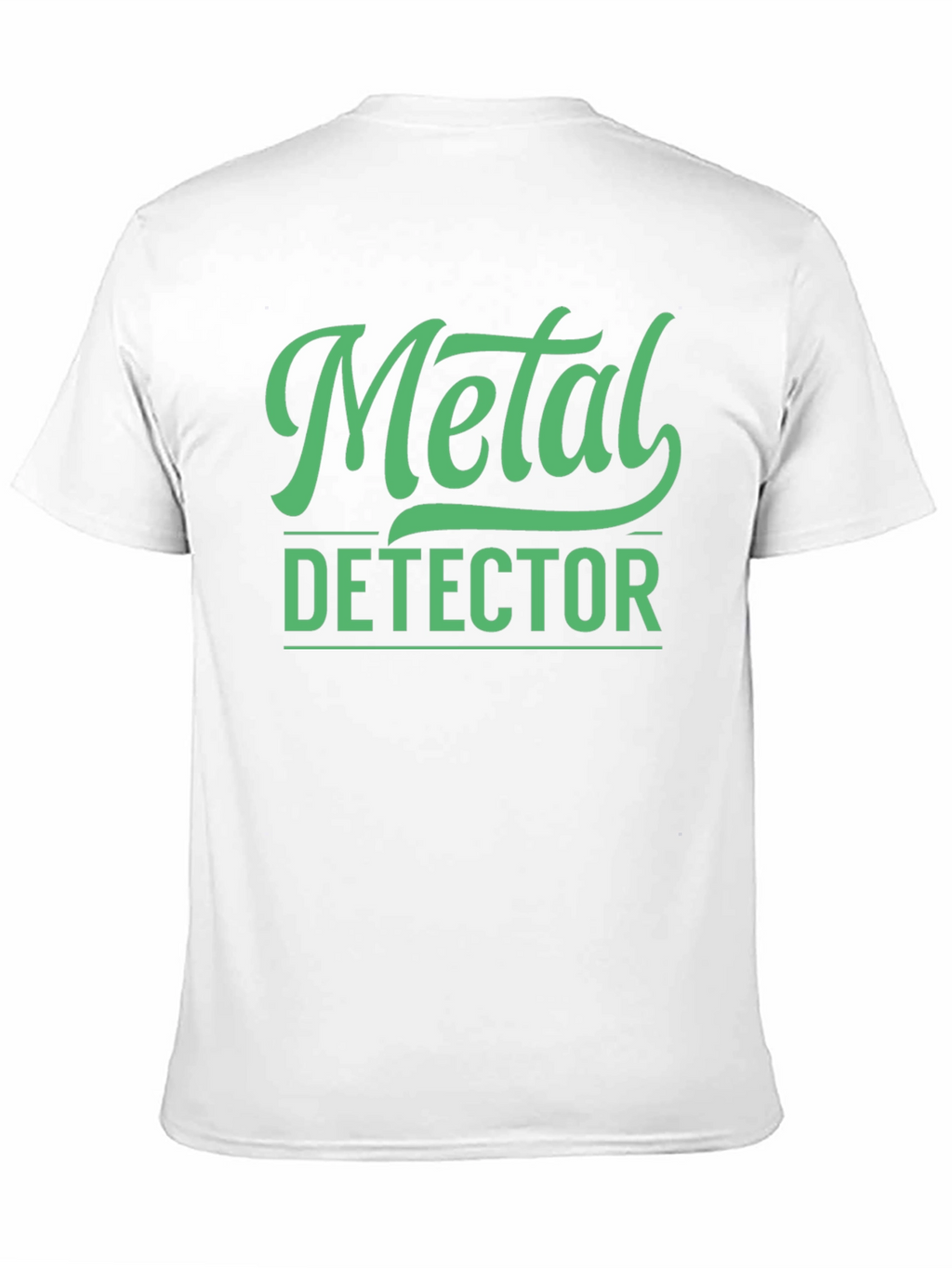 Metal Detector Graphic Tee - Black