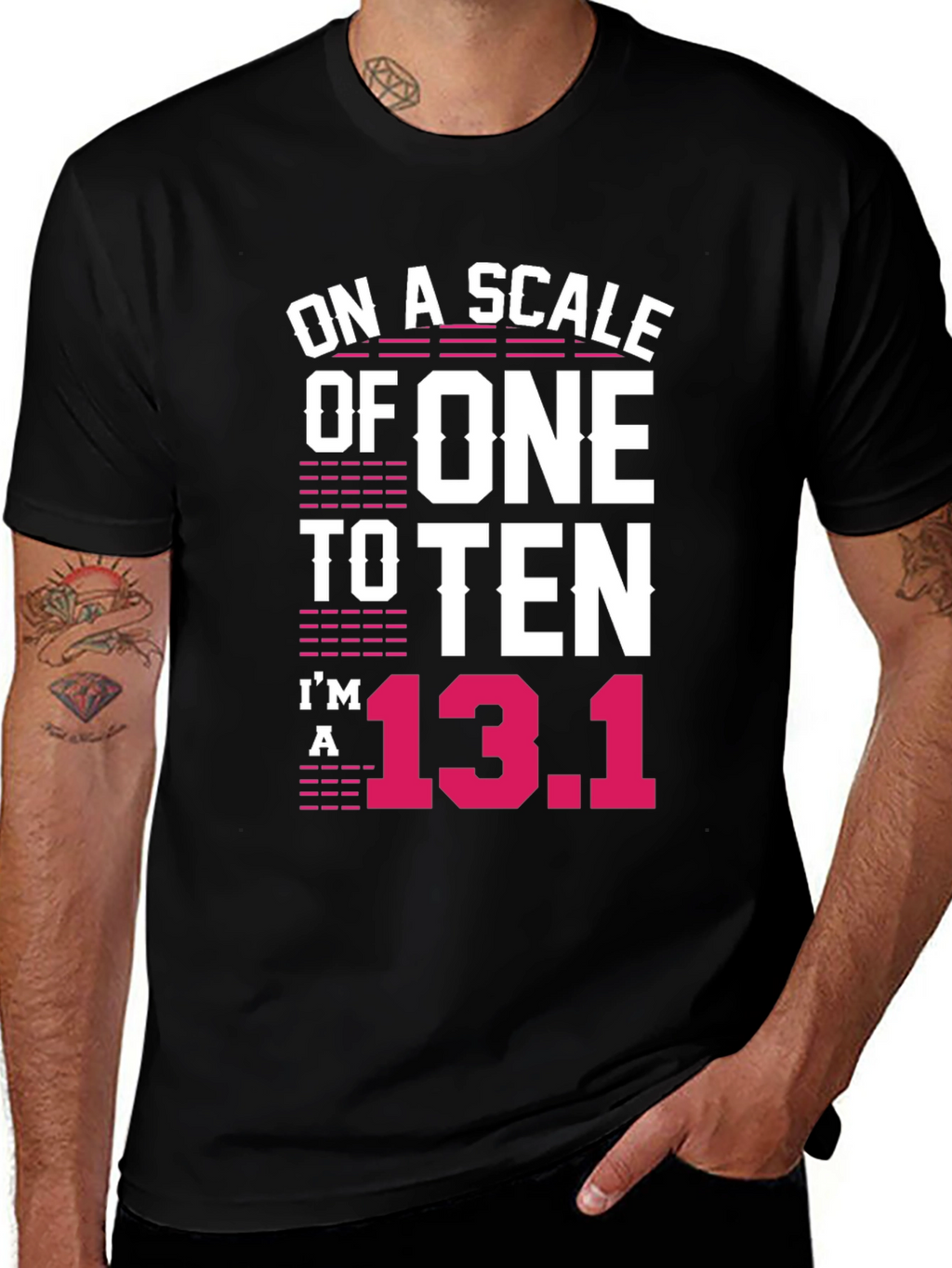 13.1 Half Marathon Runner T-Shirt