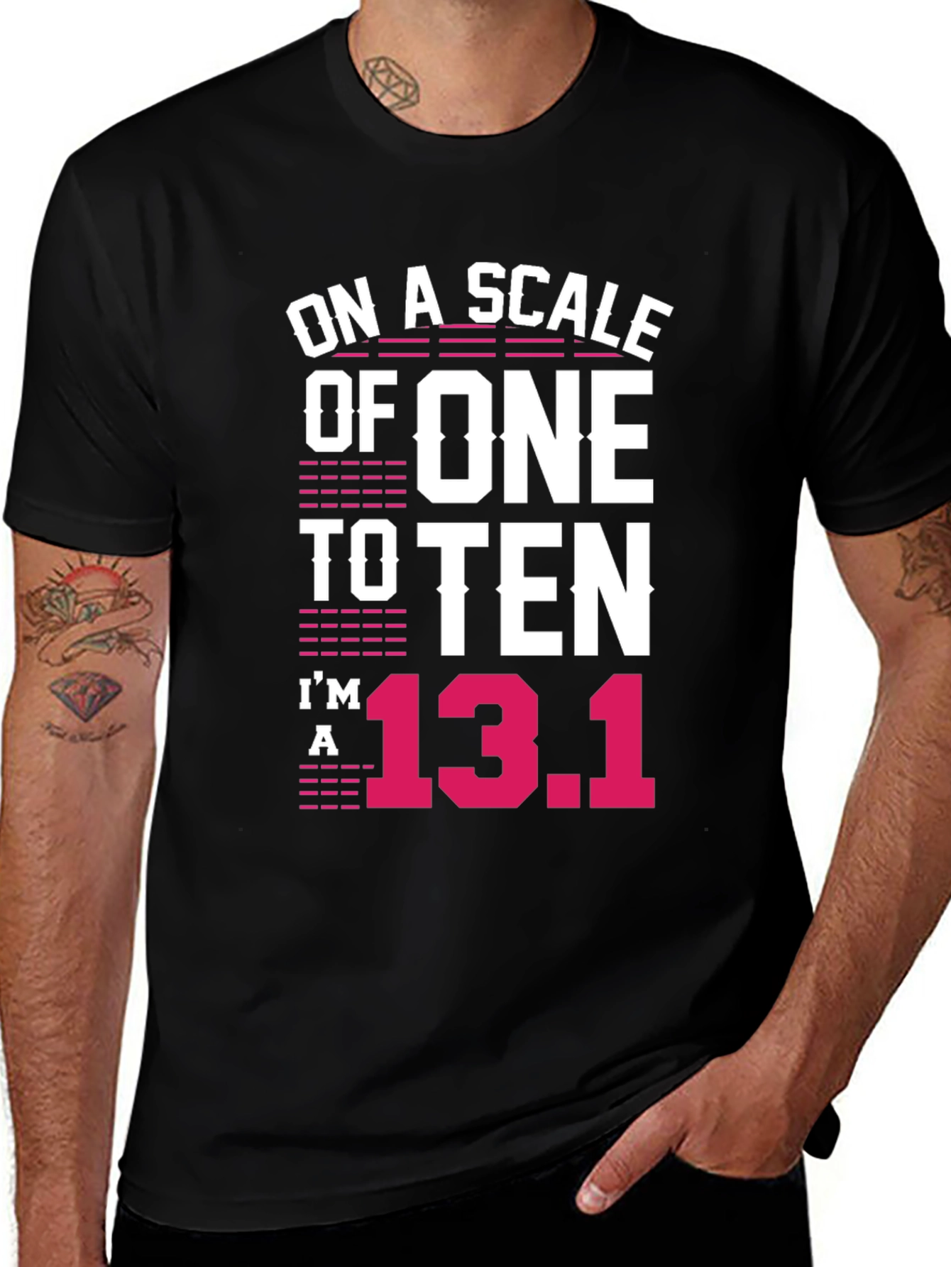 13.1 Half Marathon Runner T-Shirt