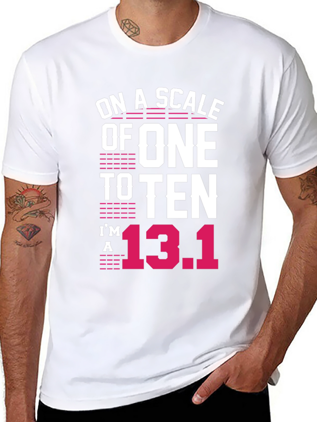 13.1 Half Marathon Runner T-Shirt