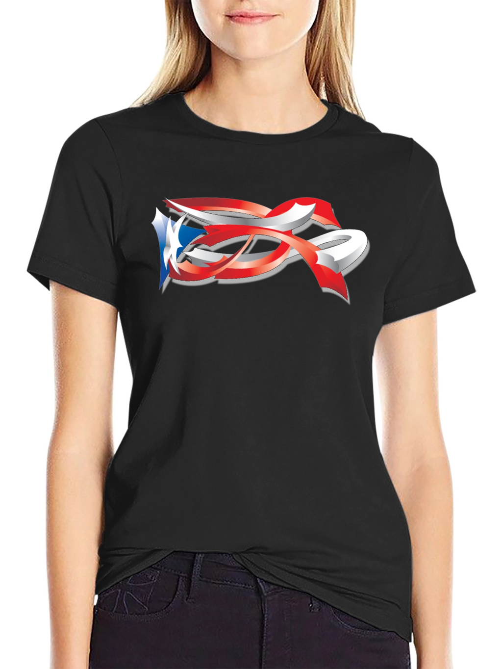 Puerto Rico Flag Graphic Tee