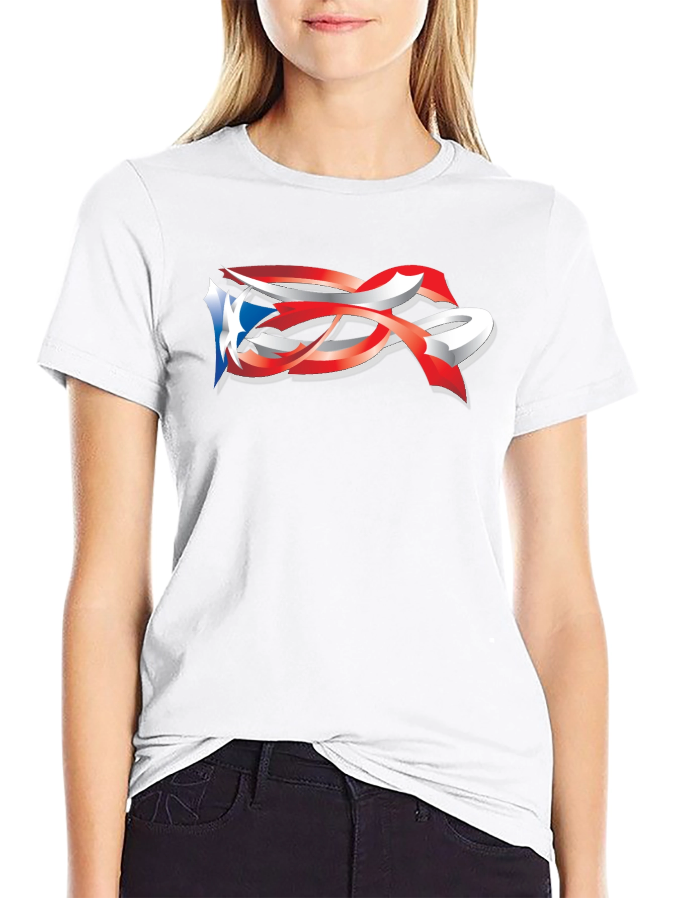 Puerto Rico Flag Graphic Tee