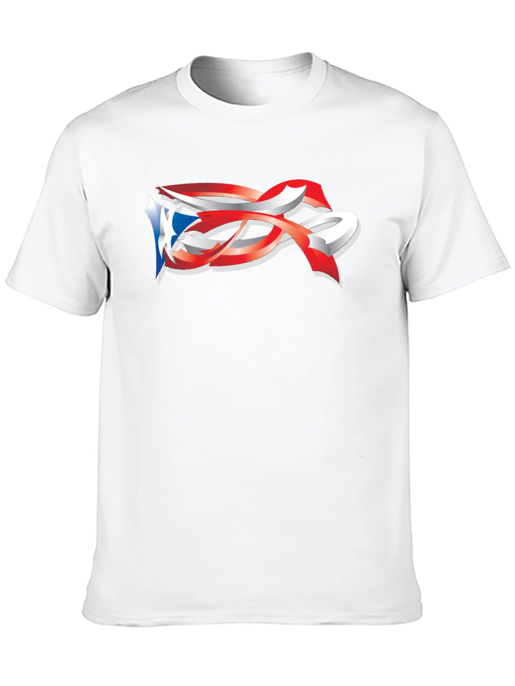 Puerto Rico Flag Graphic Tee